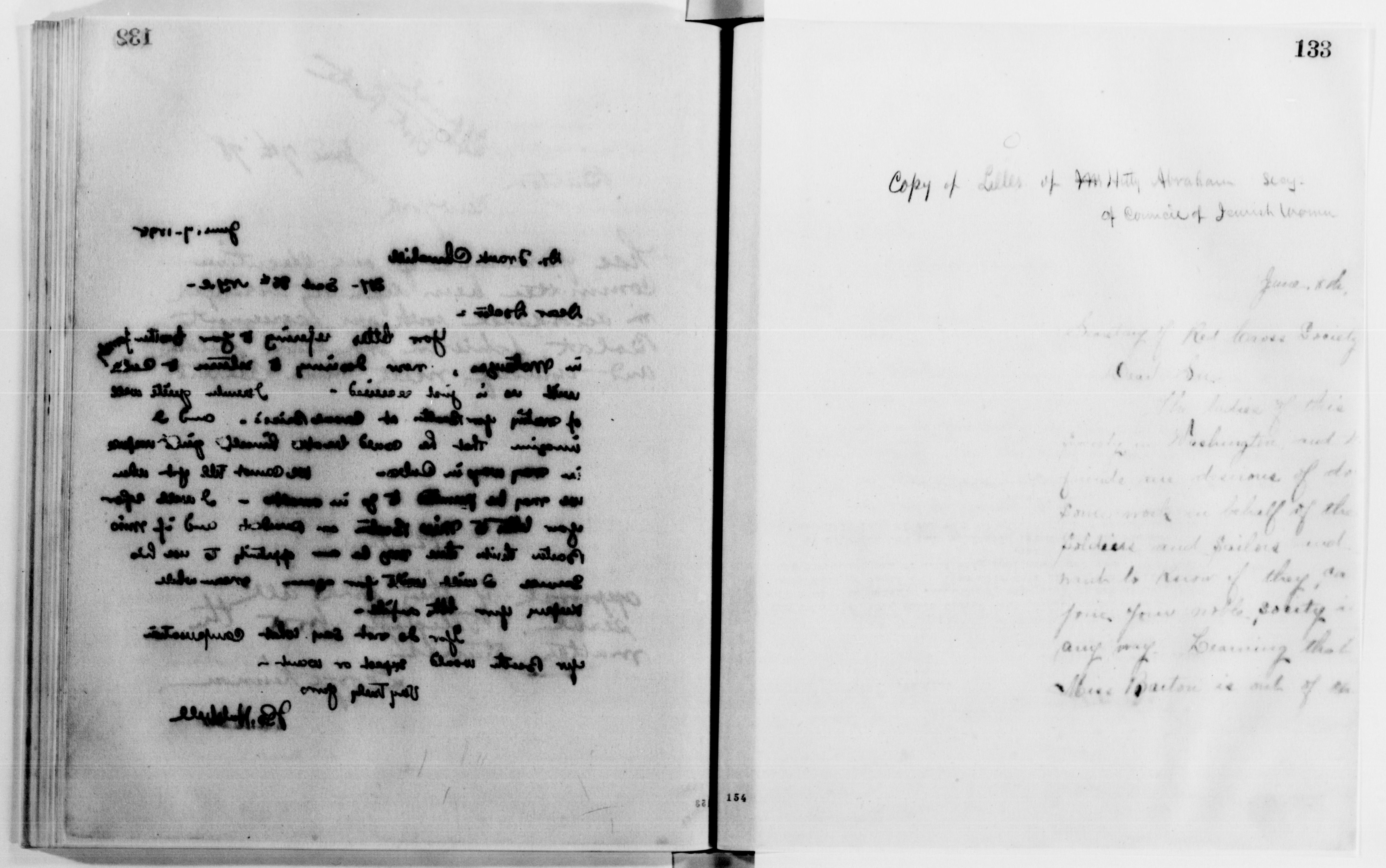 Scanned image of the current content page