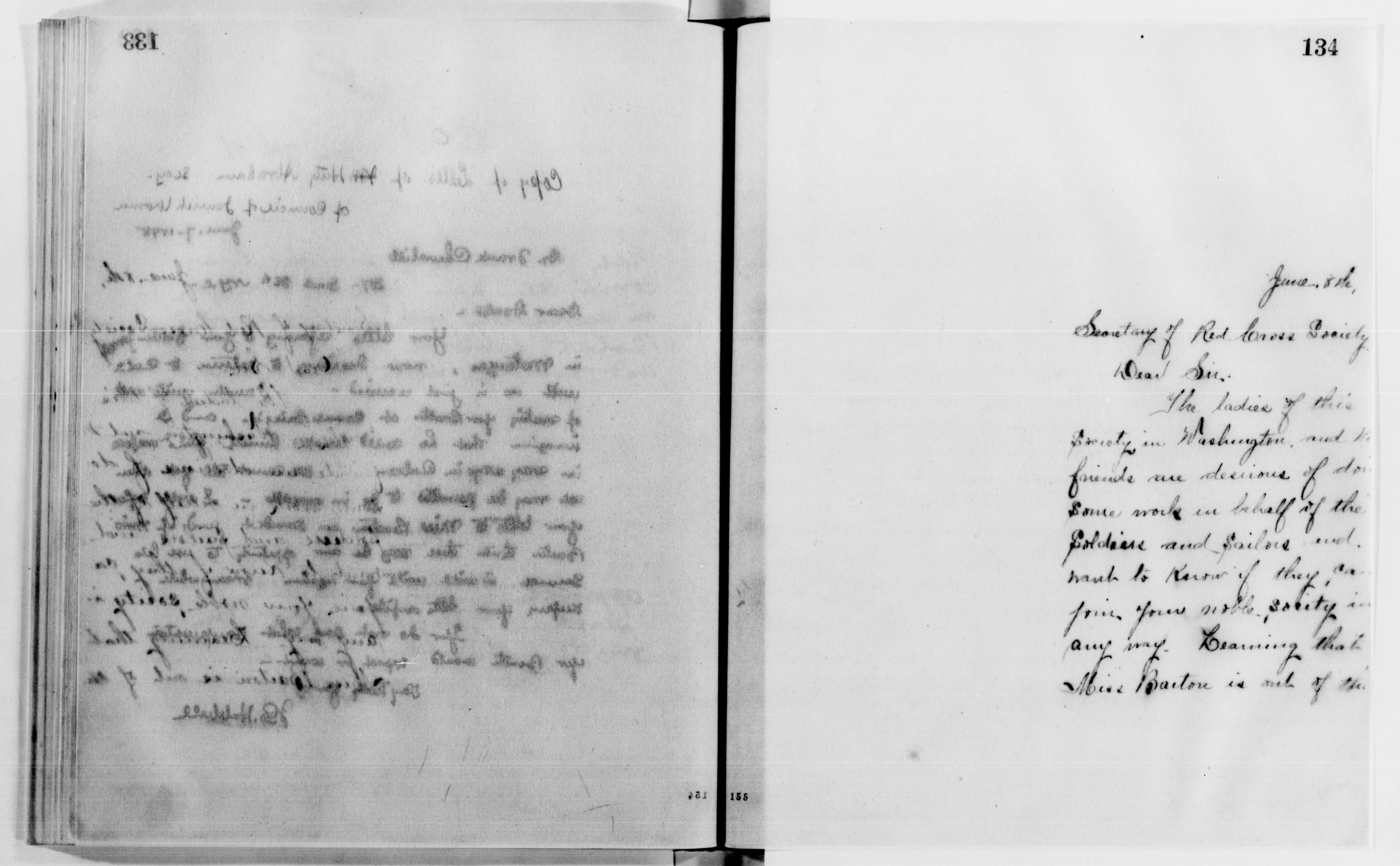 Scanned image of the current content page