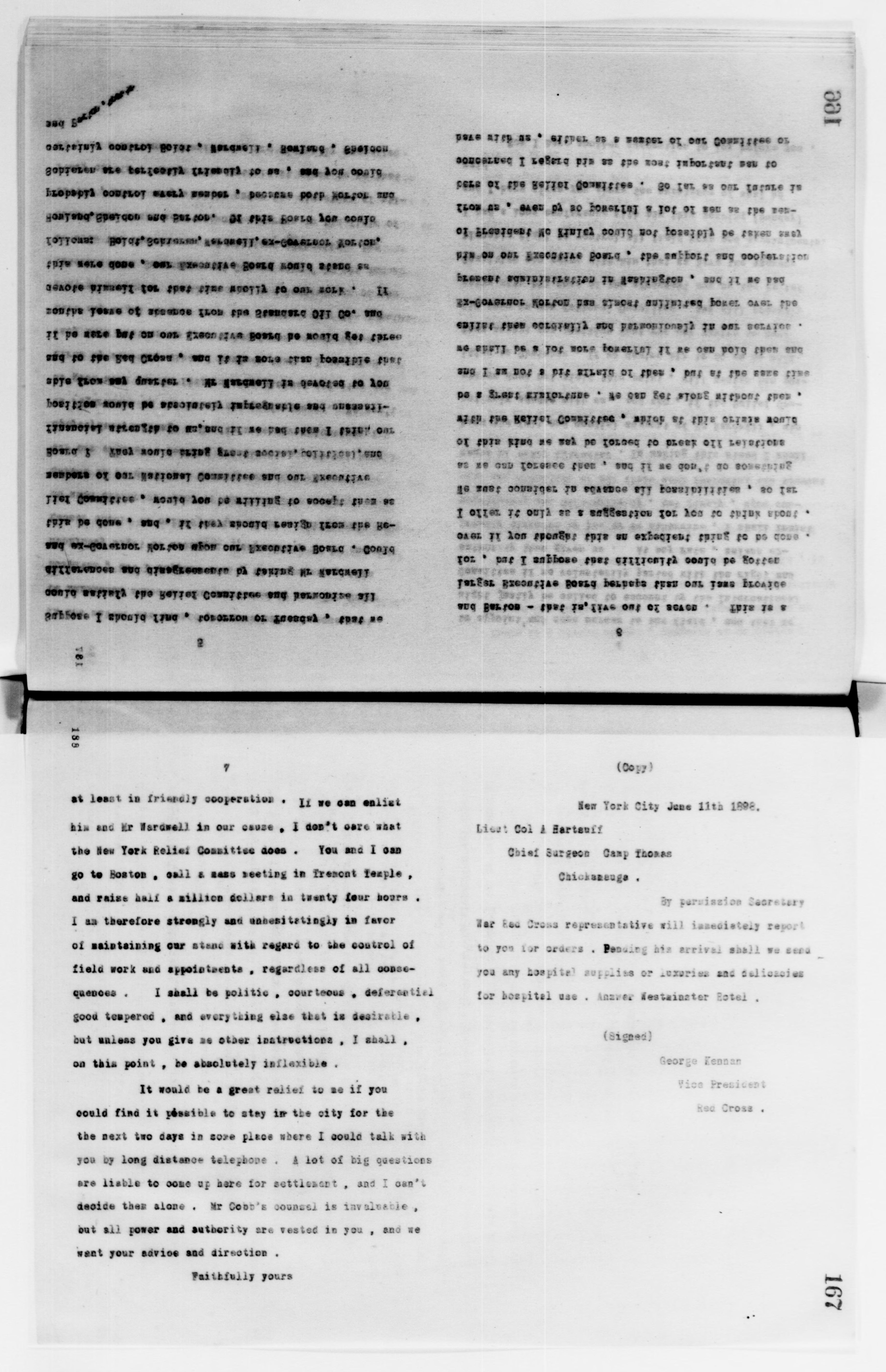 Scanned image of the current content page