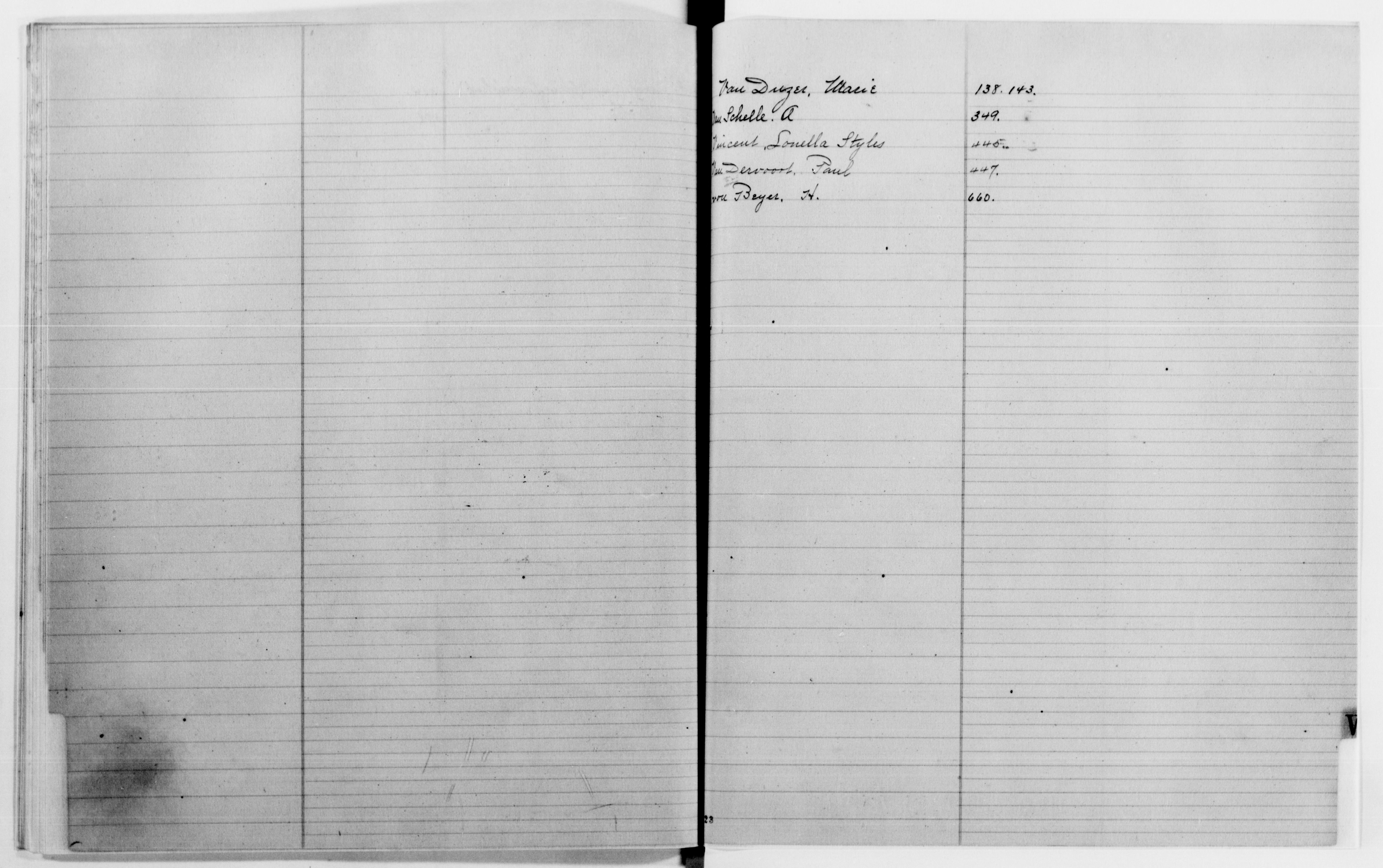 Scanned image of the current content page