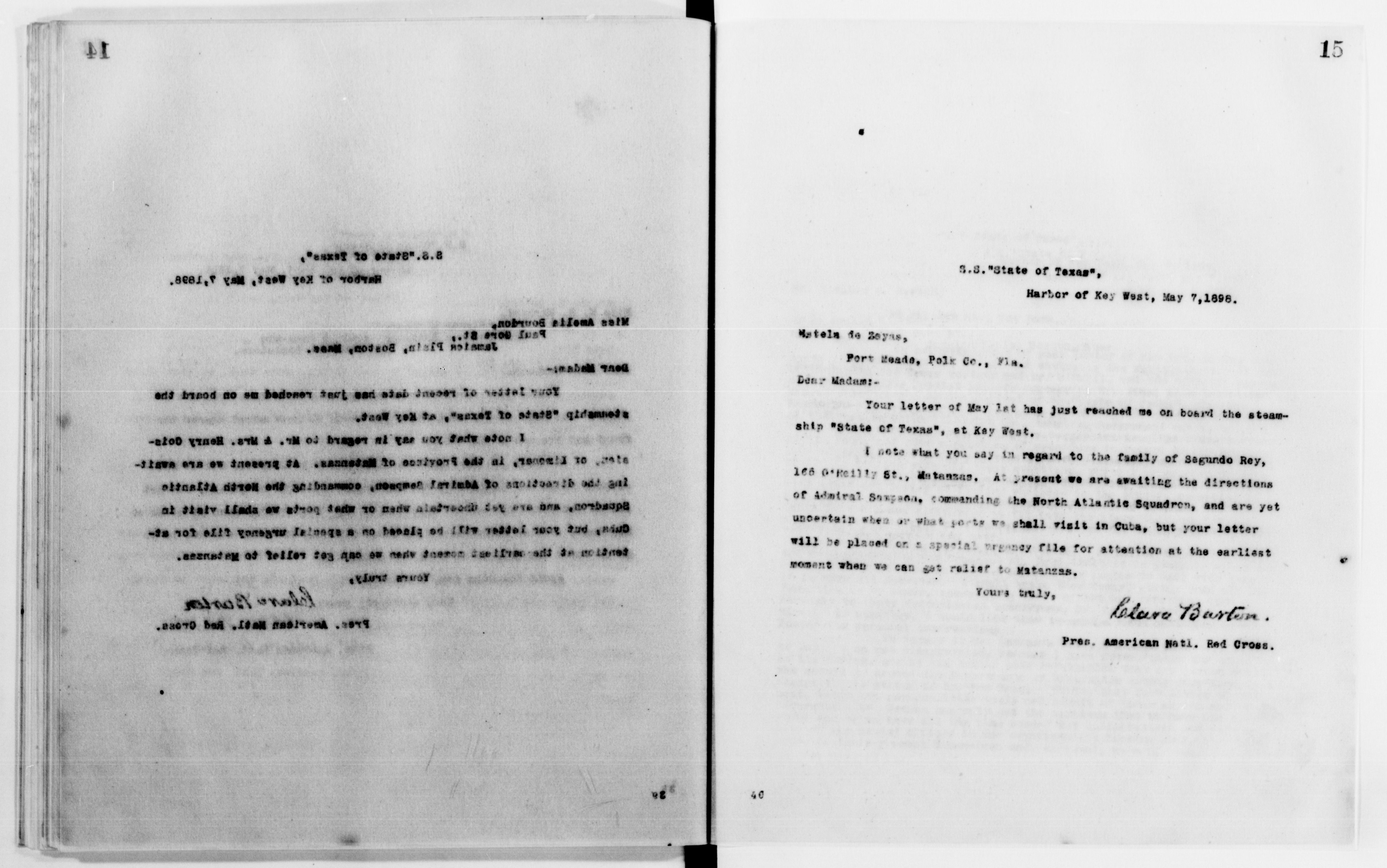 Scanned image of the current content page