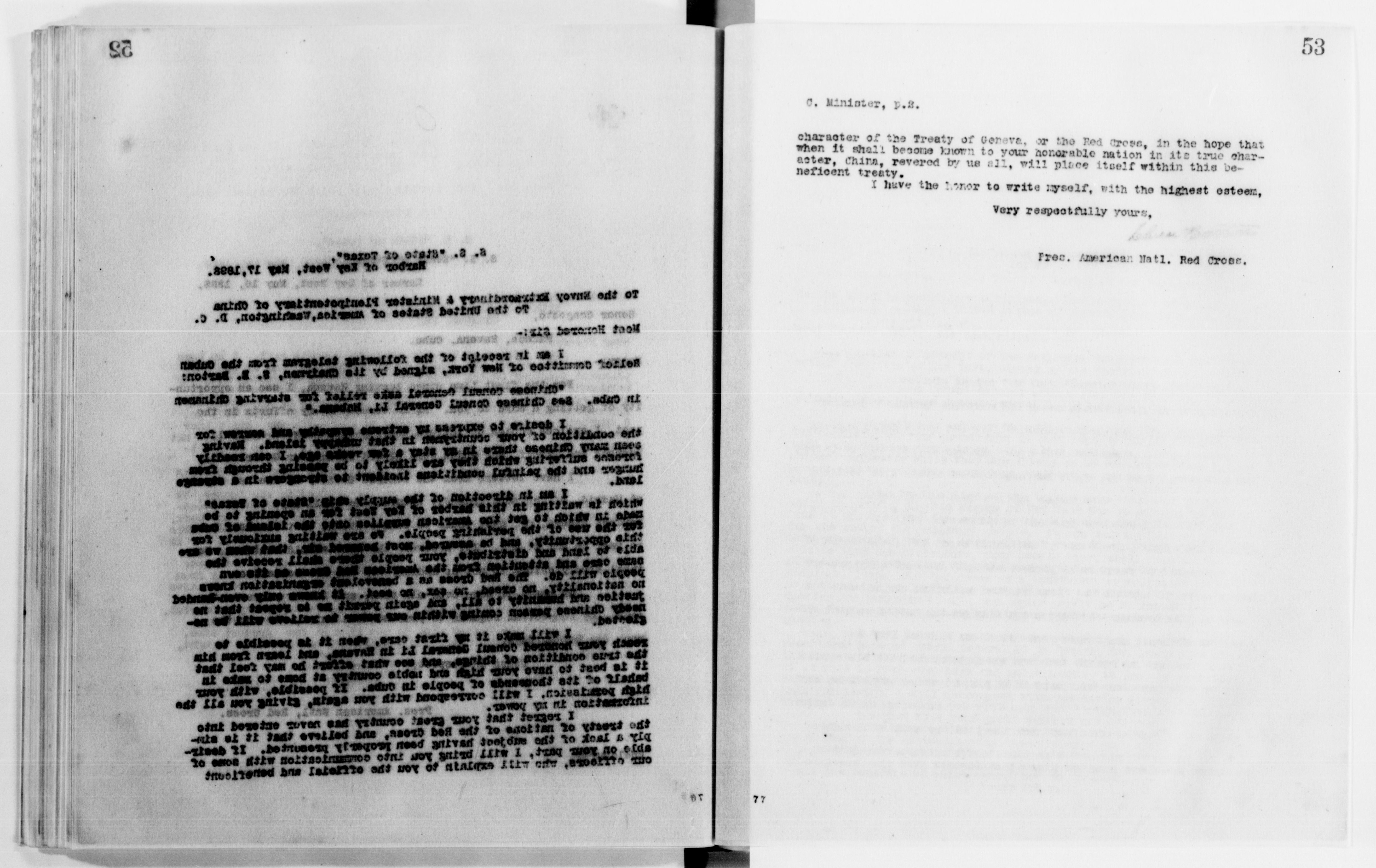 Scanned image of the current content page