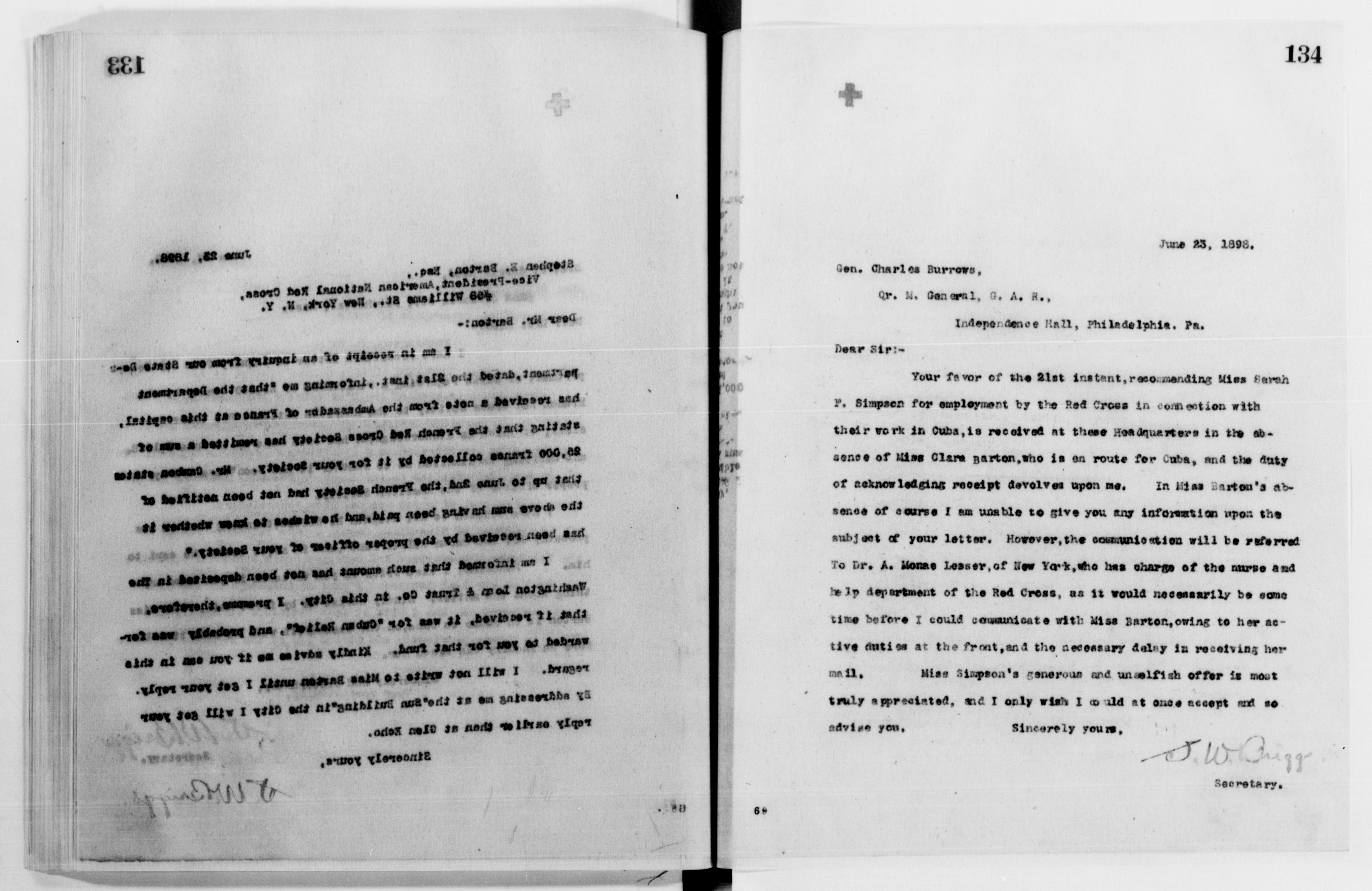 Scanned image of the current content page