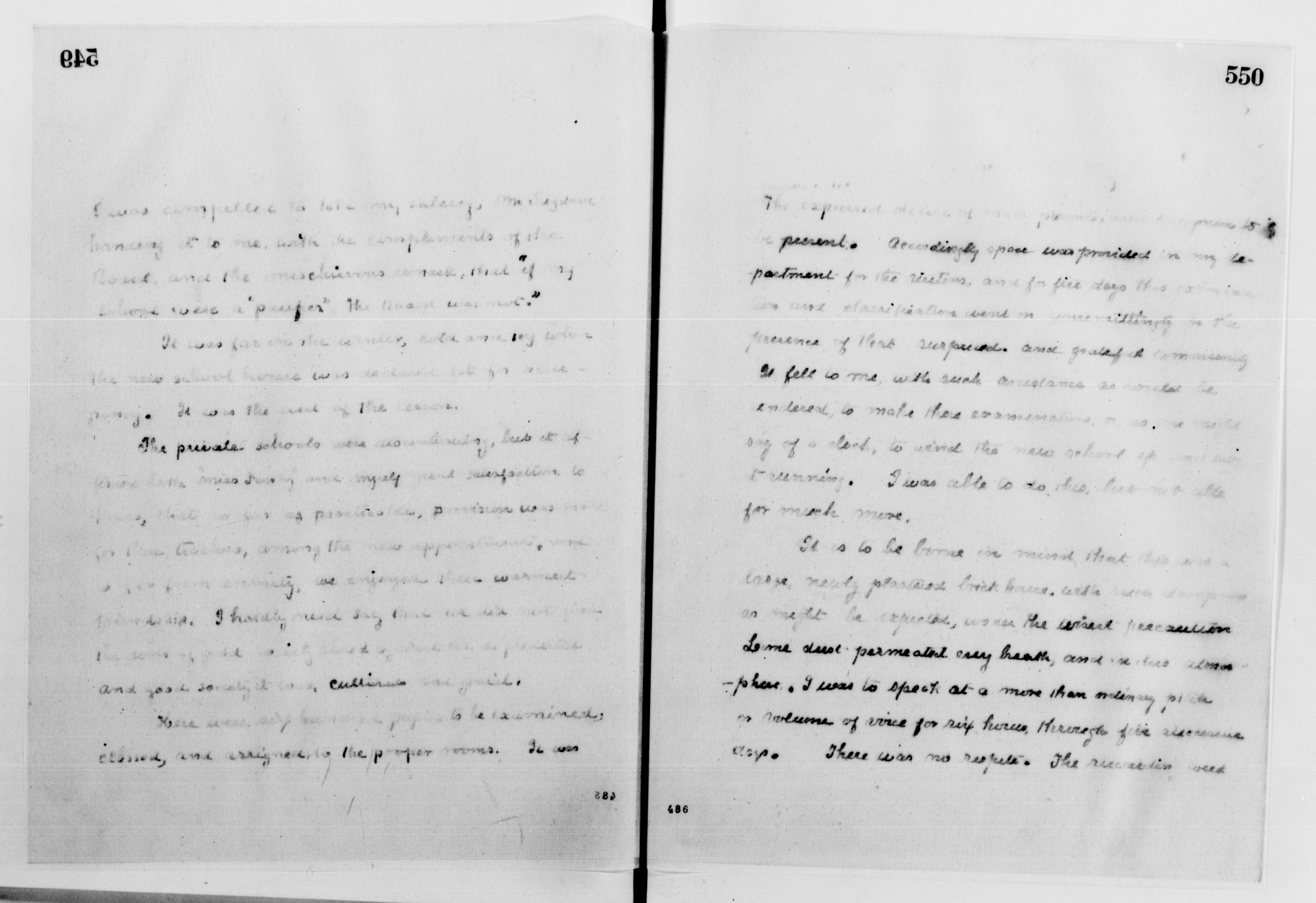 Scanned image of the current content page