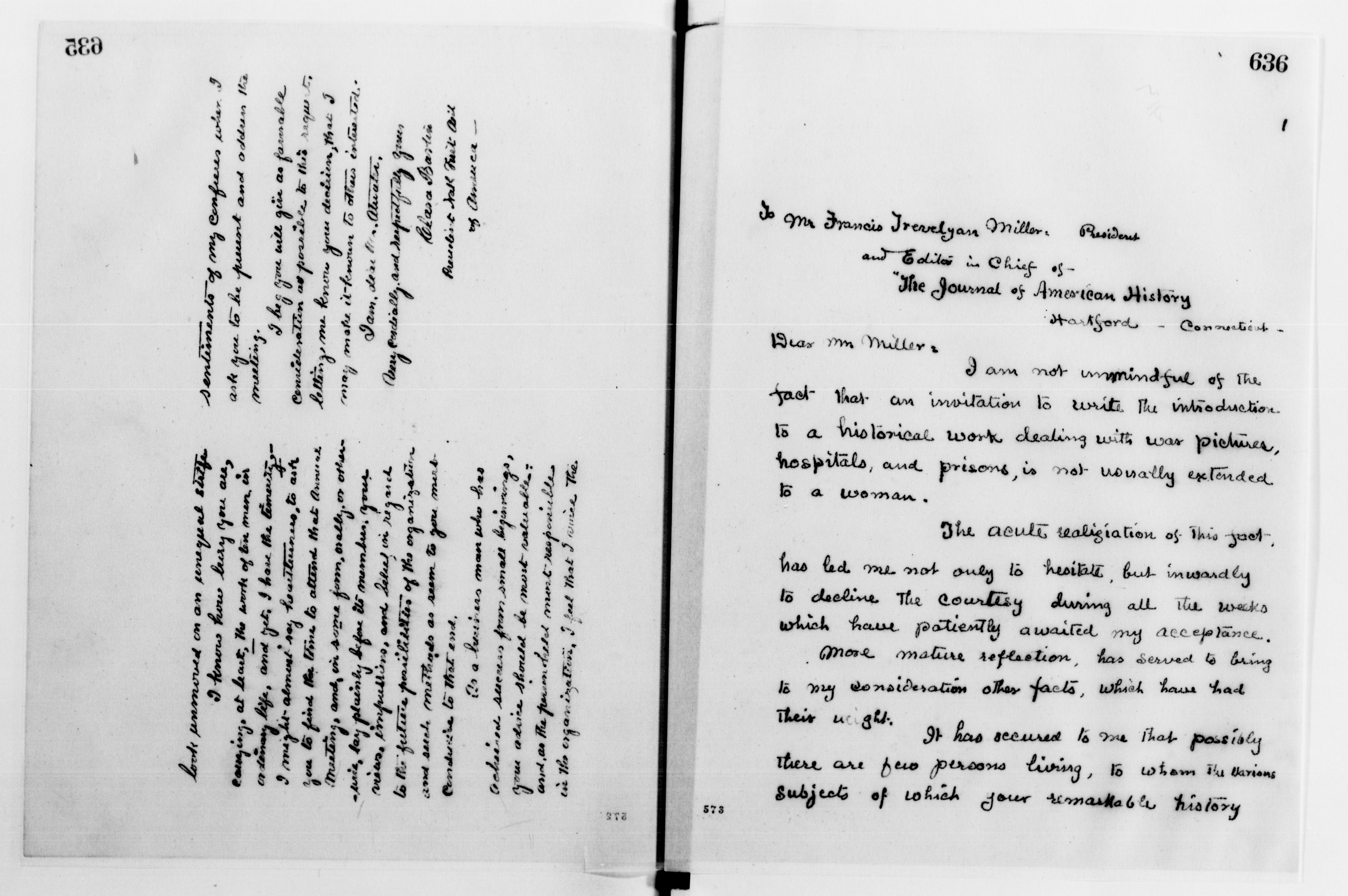 Scanned image of the current content page