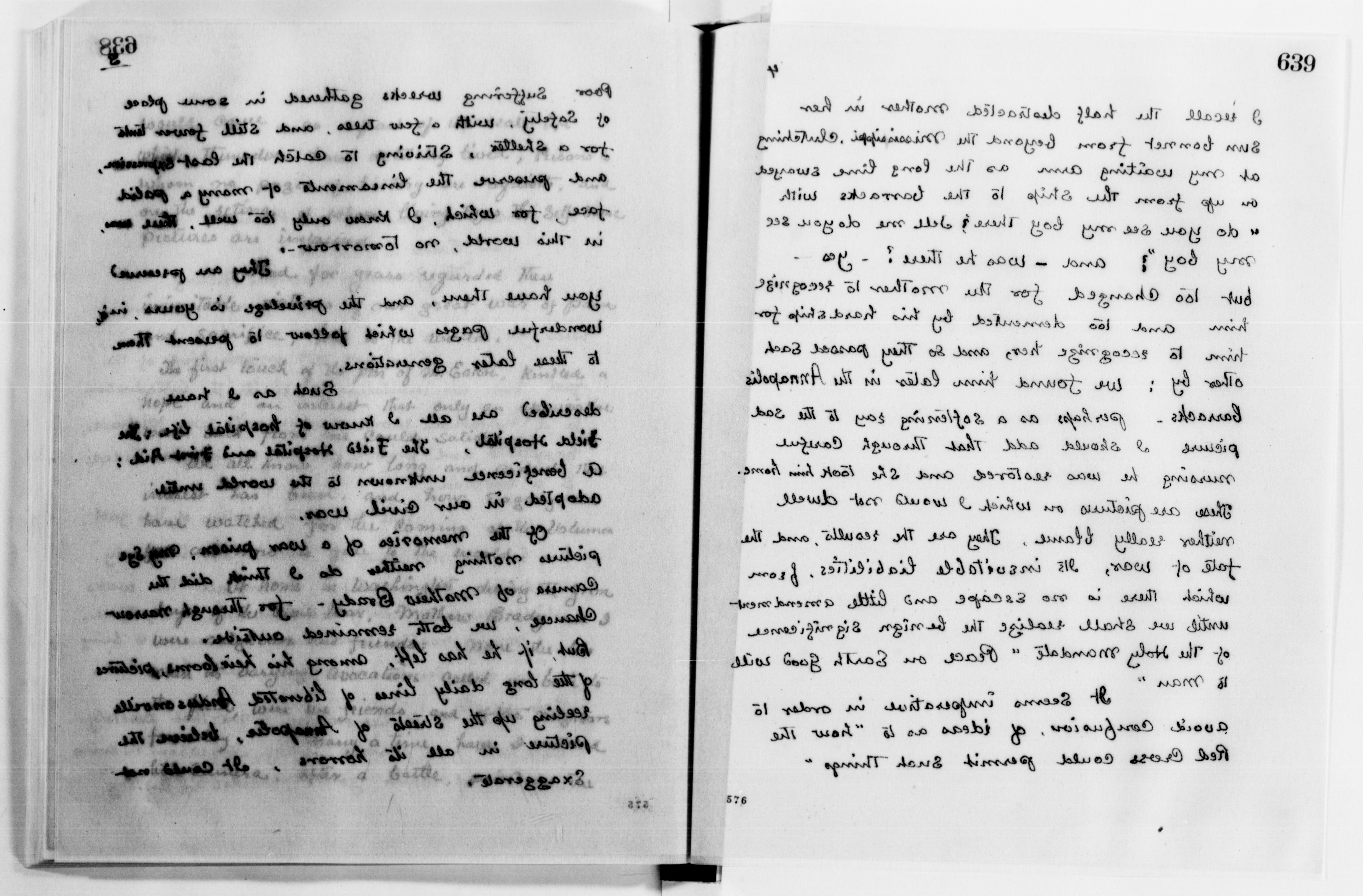 Scanned image of the current content page