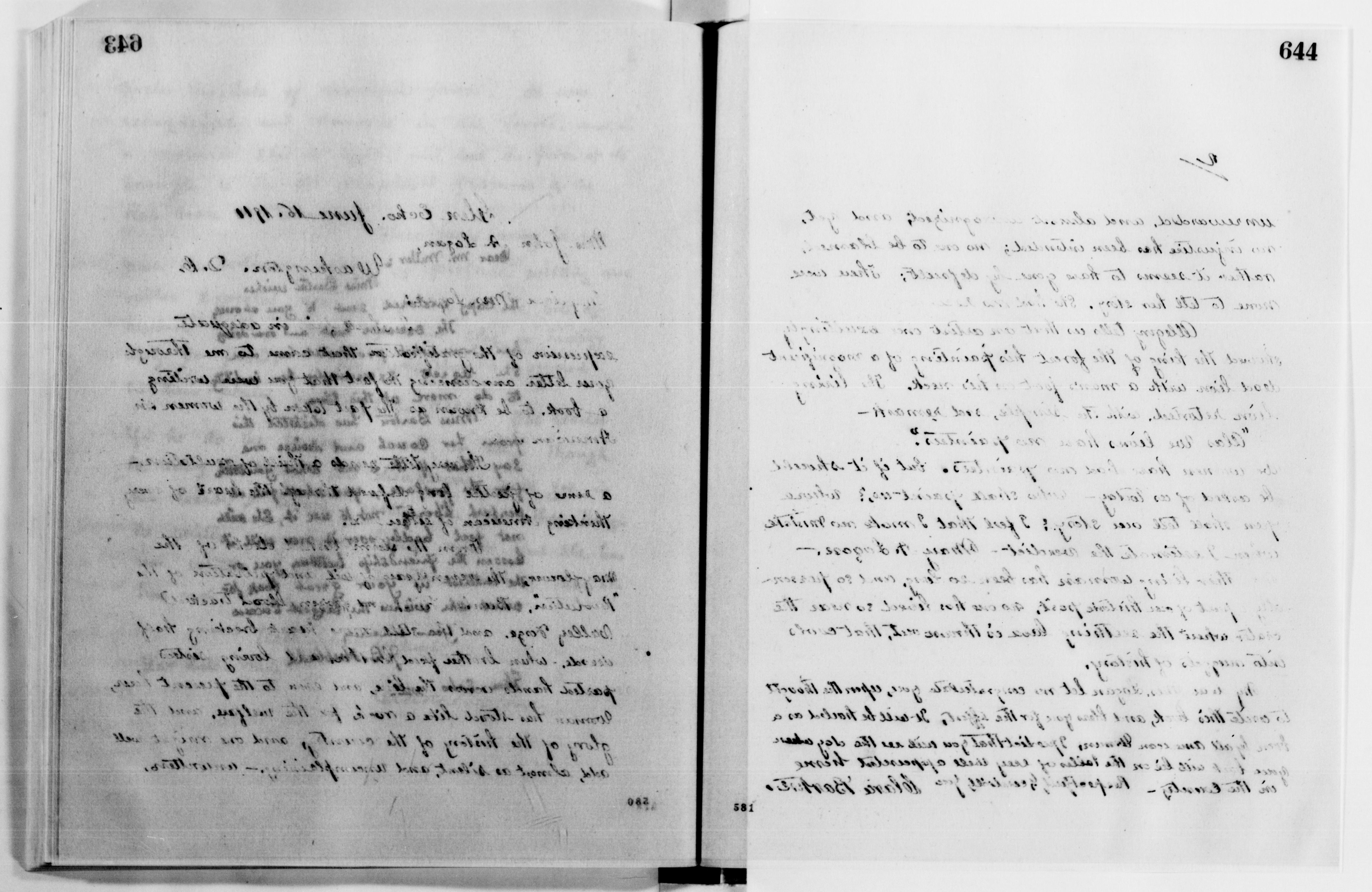 Scanned image of the current content page