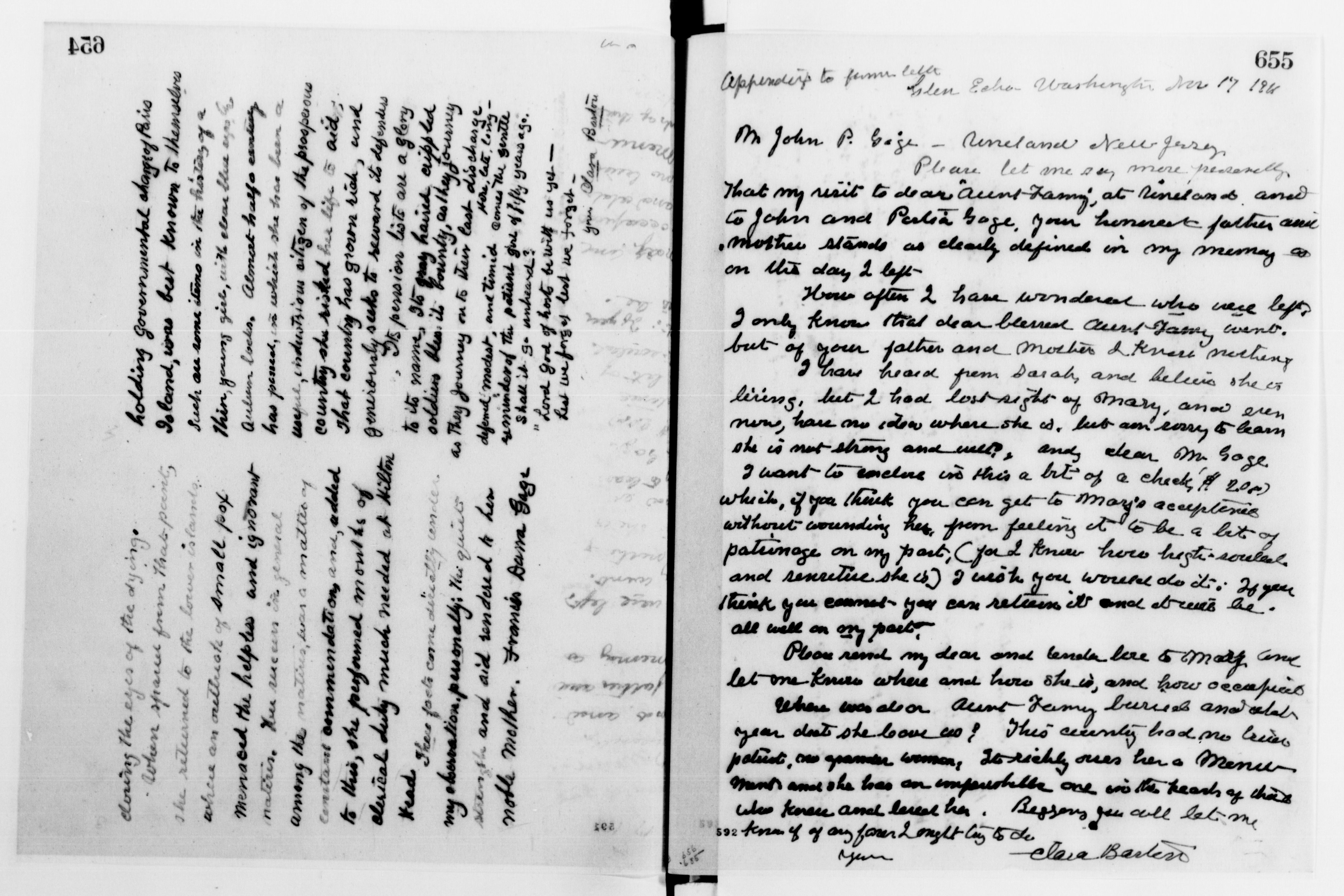 Scanned image of the current content page