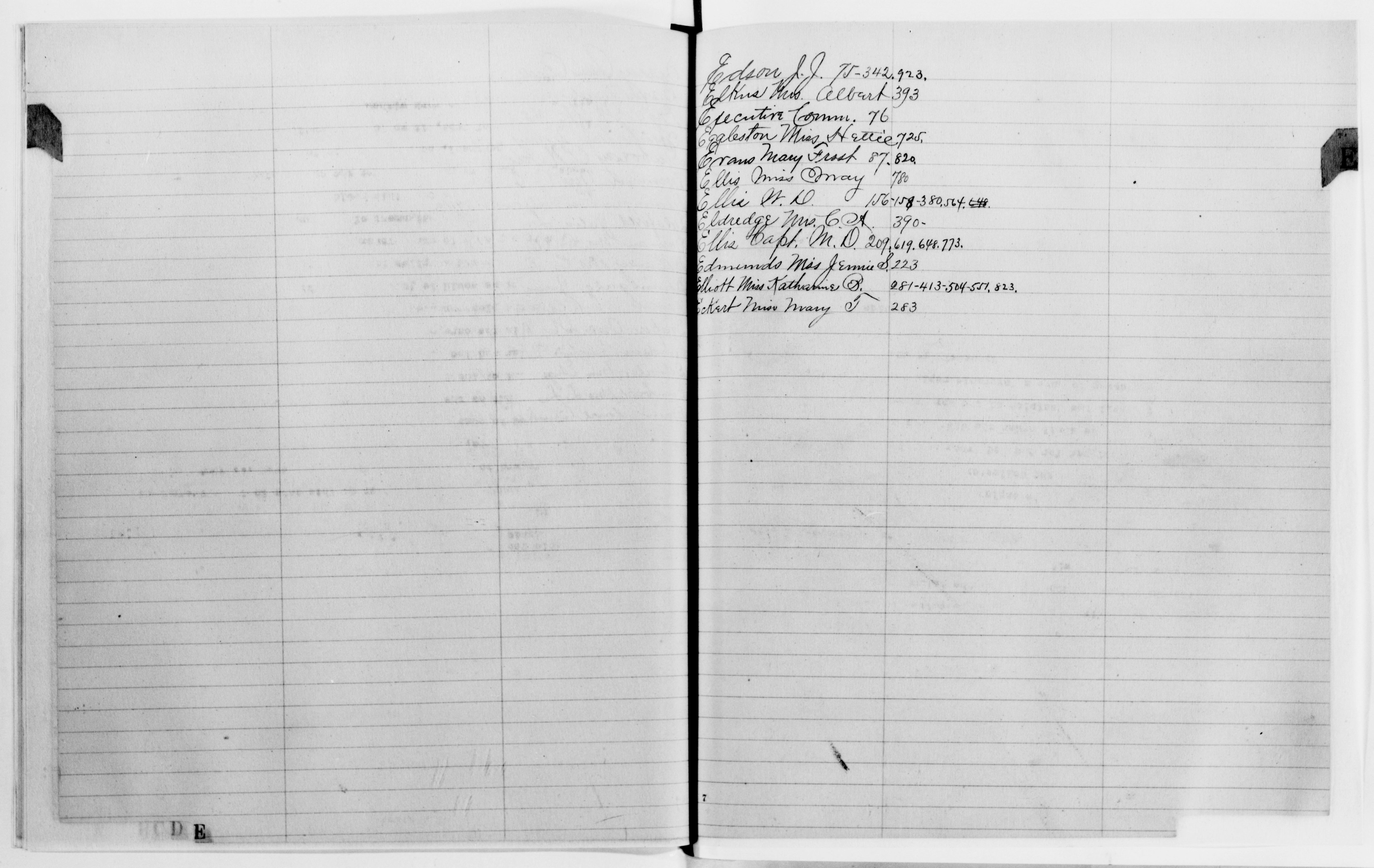 Scanned image of the current content page