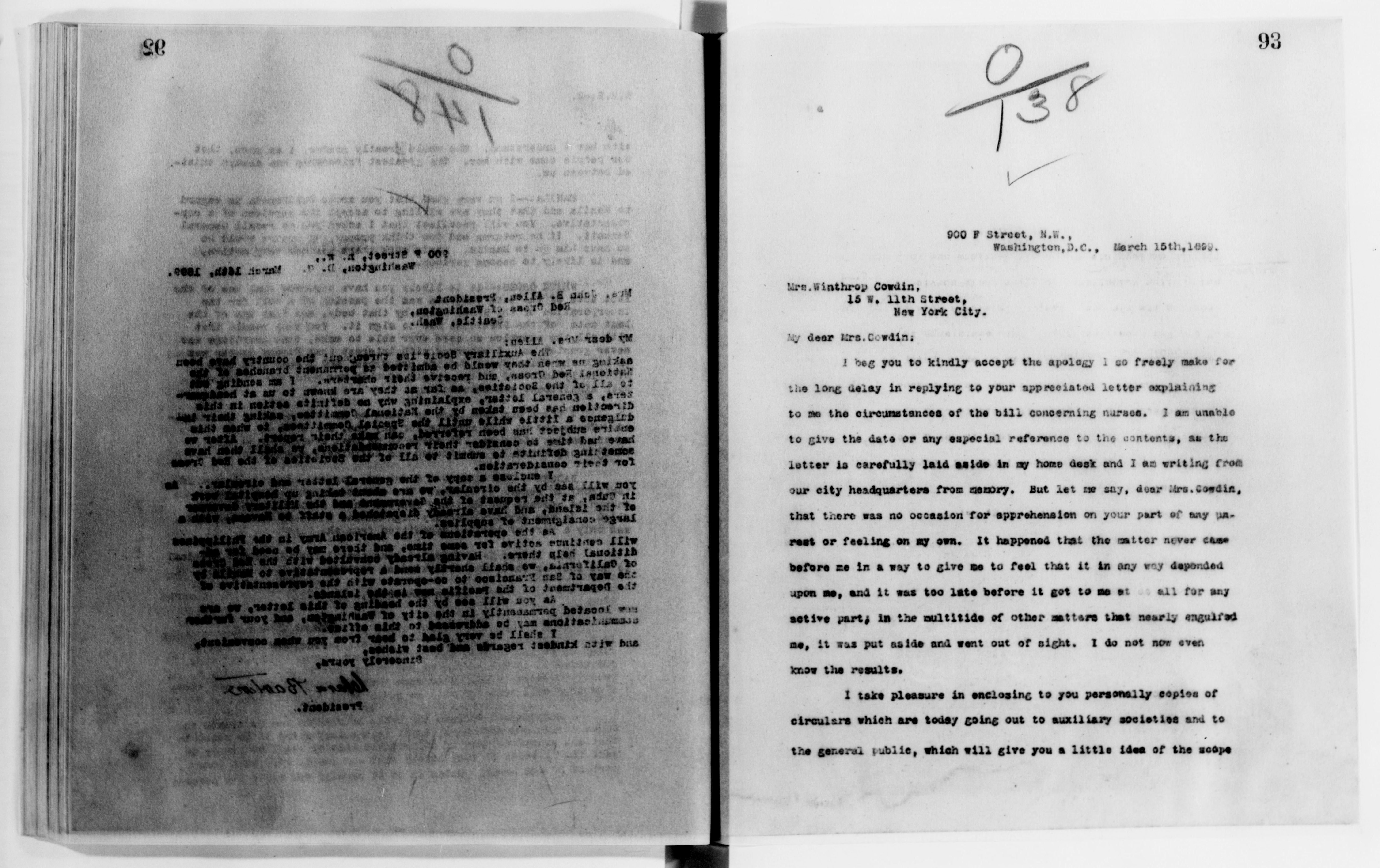 Scanned image of the current content page