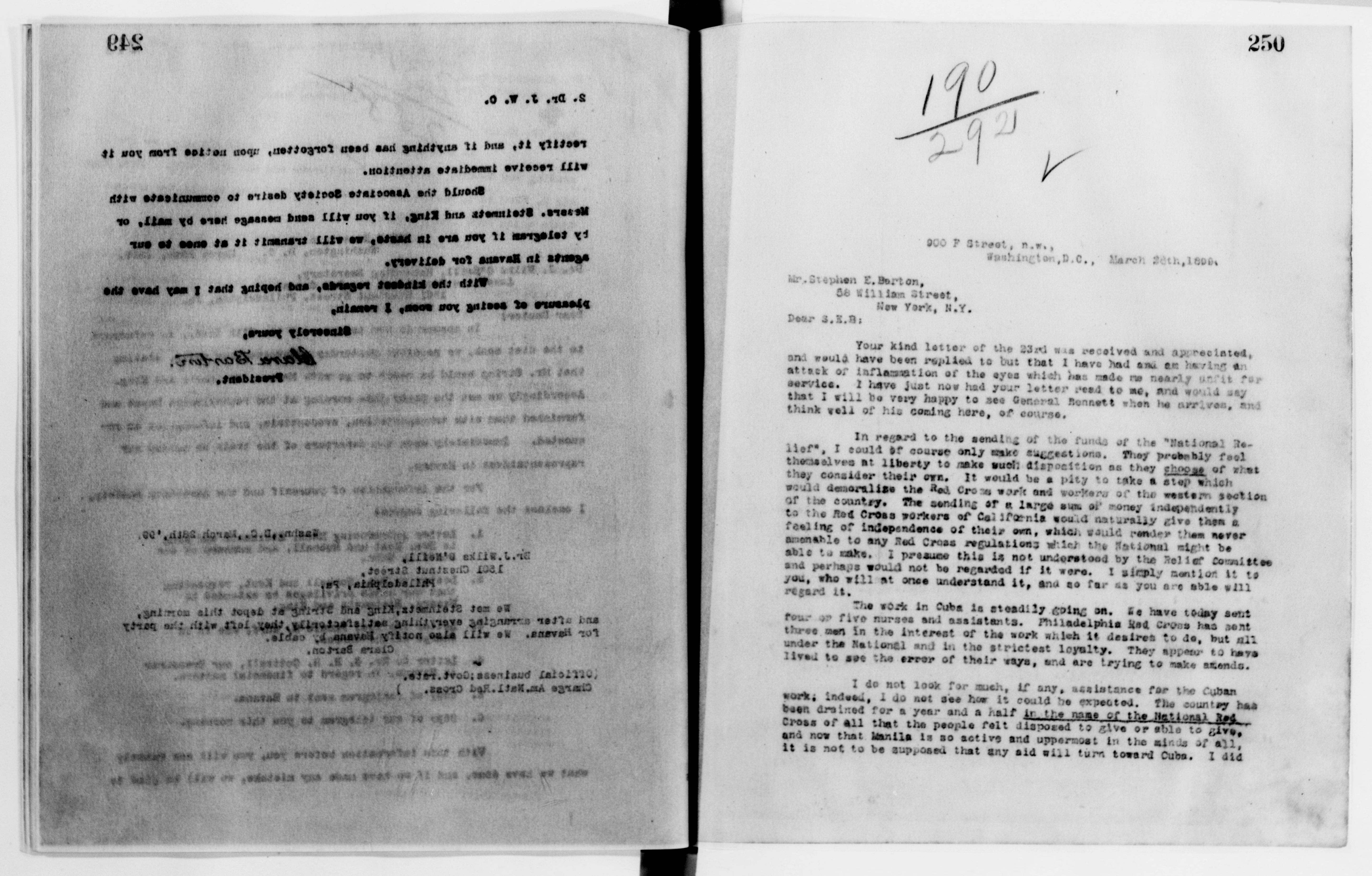 Scanned image of the current content page