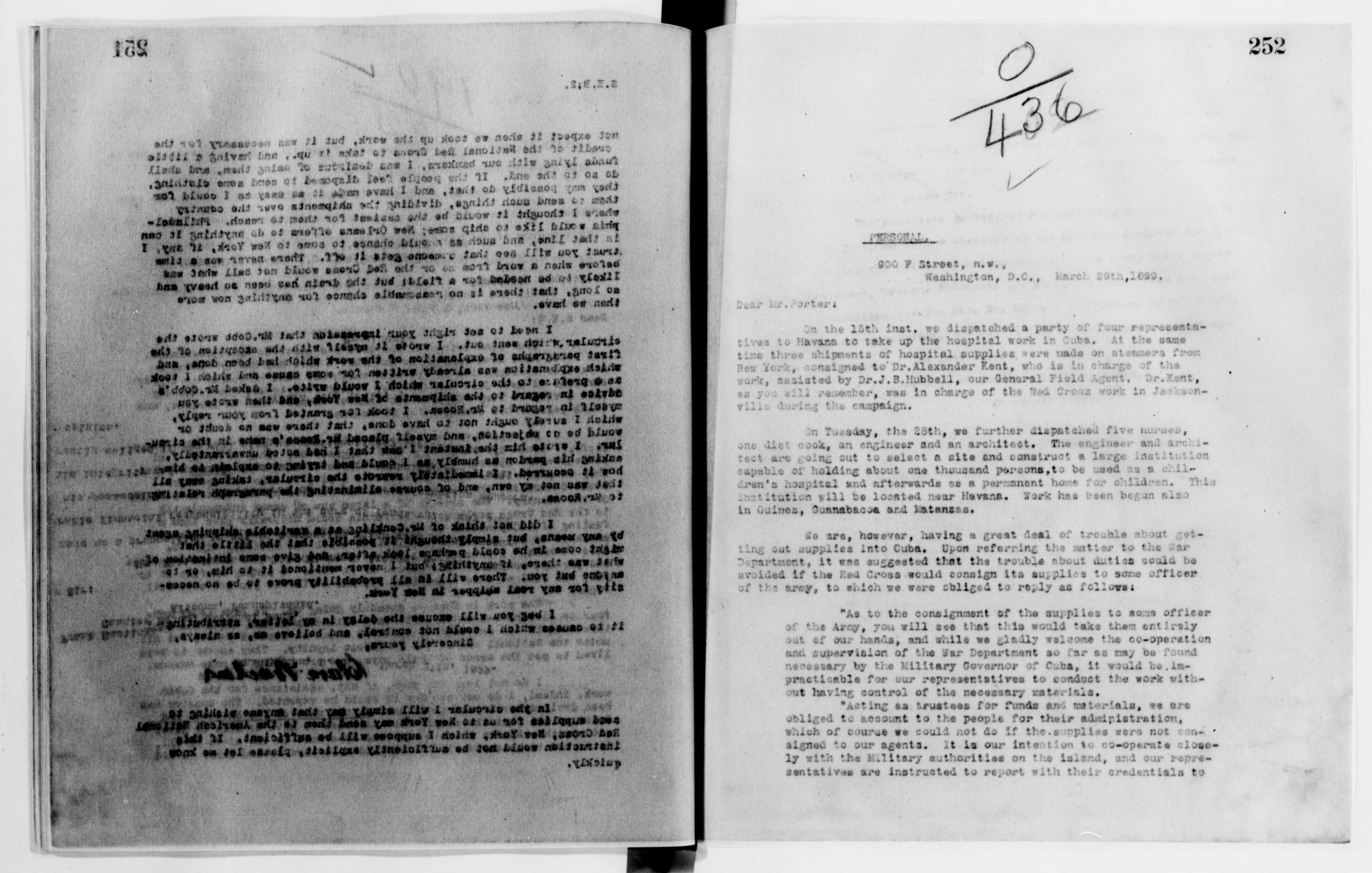 Scanned image of the current content page