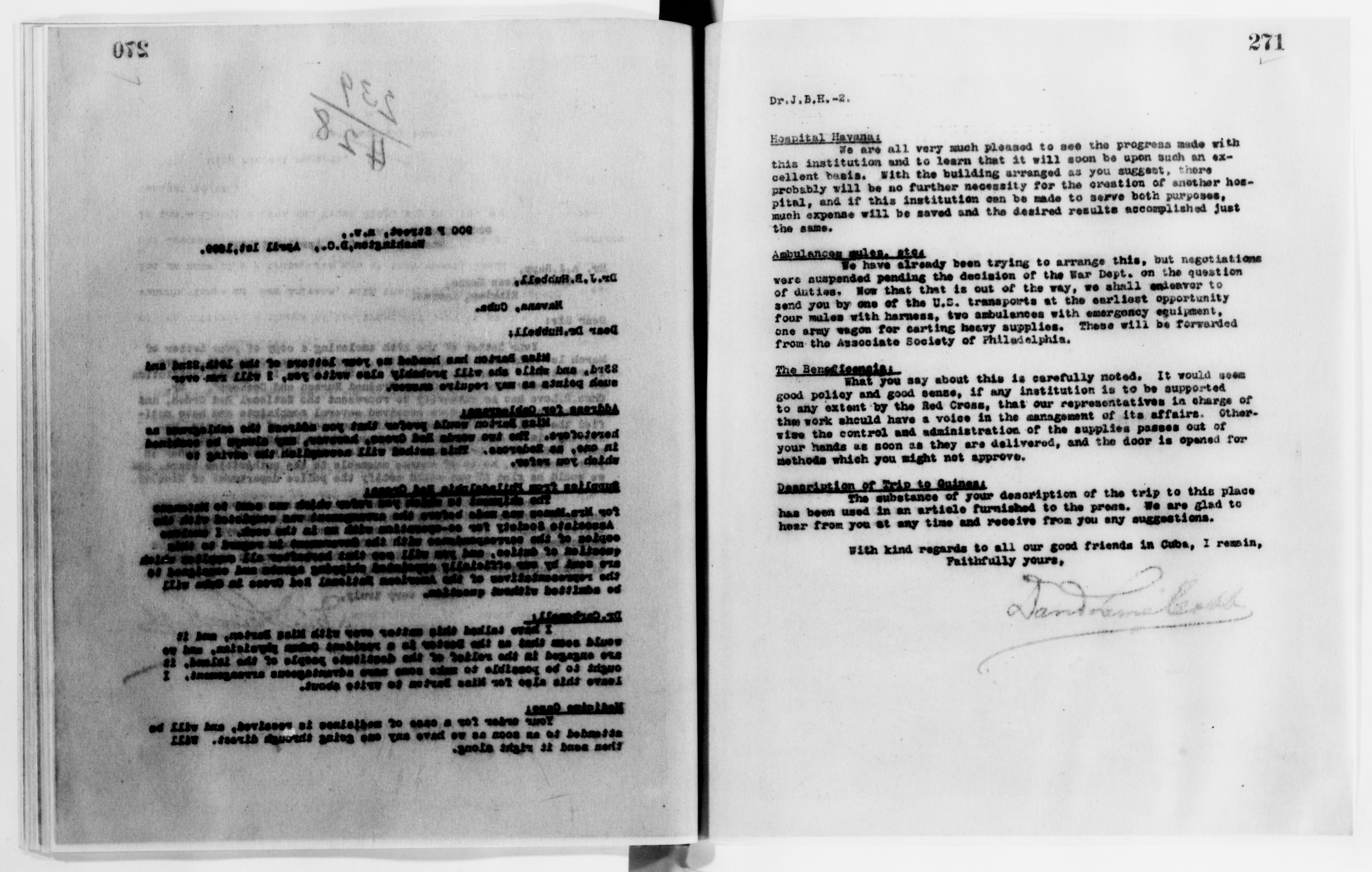 Scanned image of the current content page