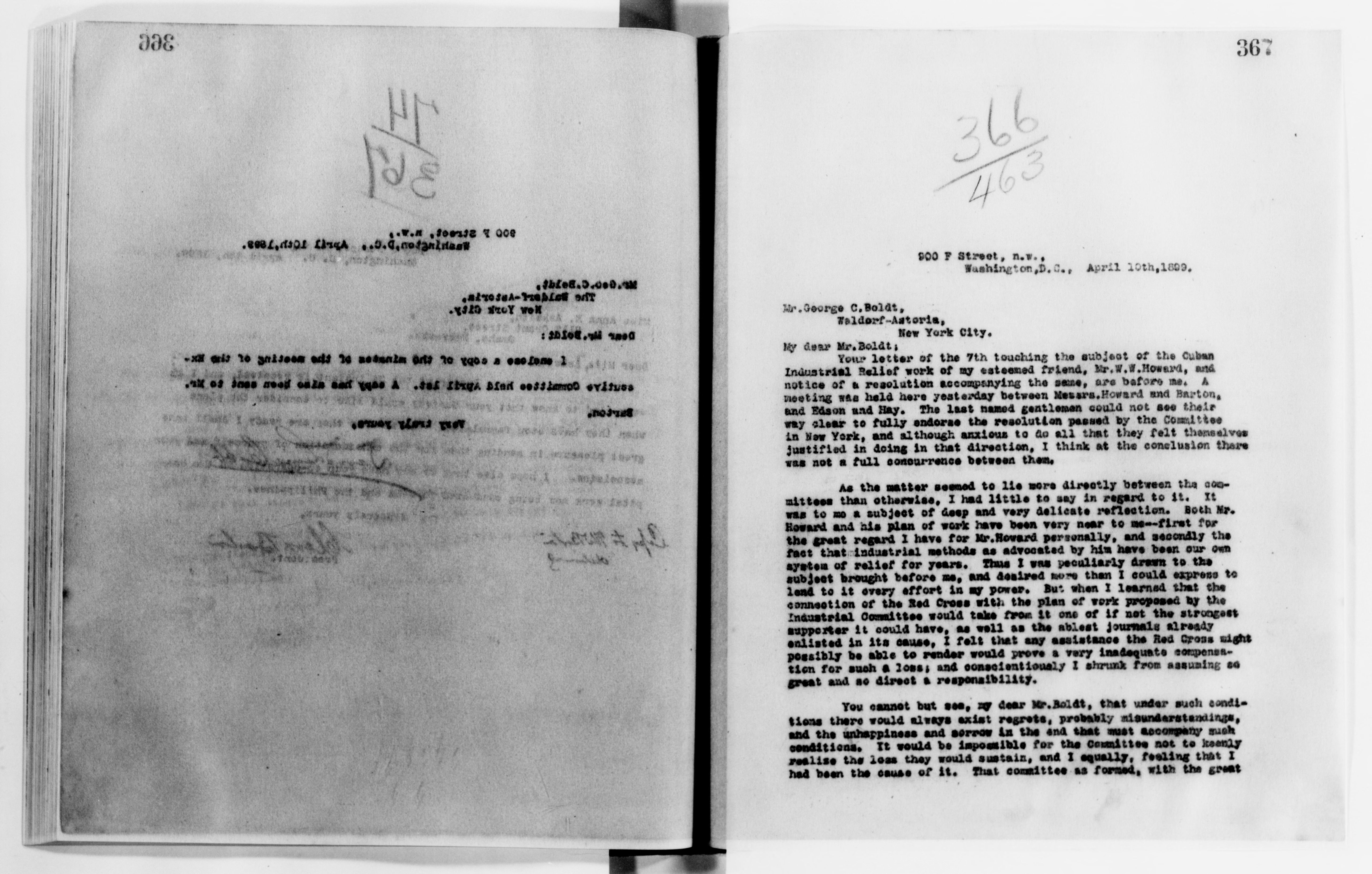 Scanned image of the current content page