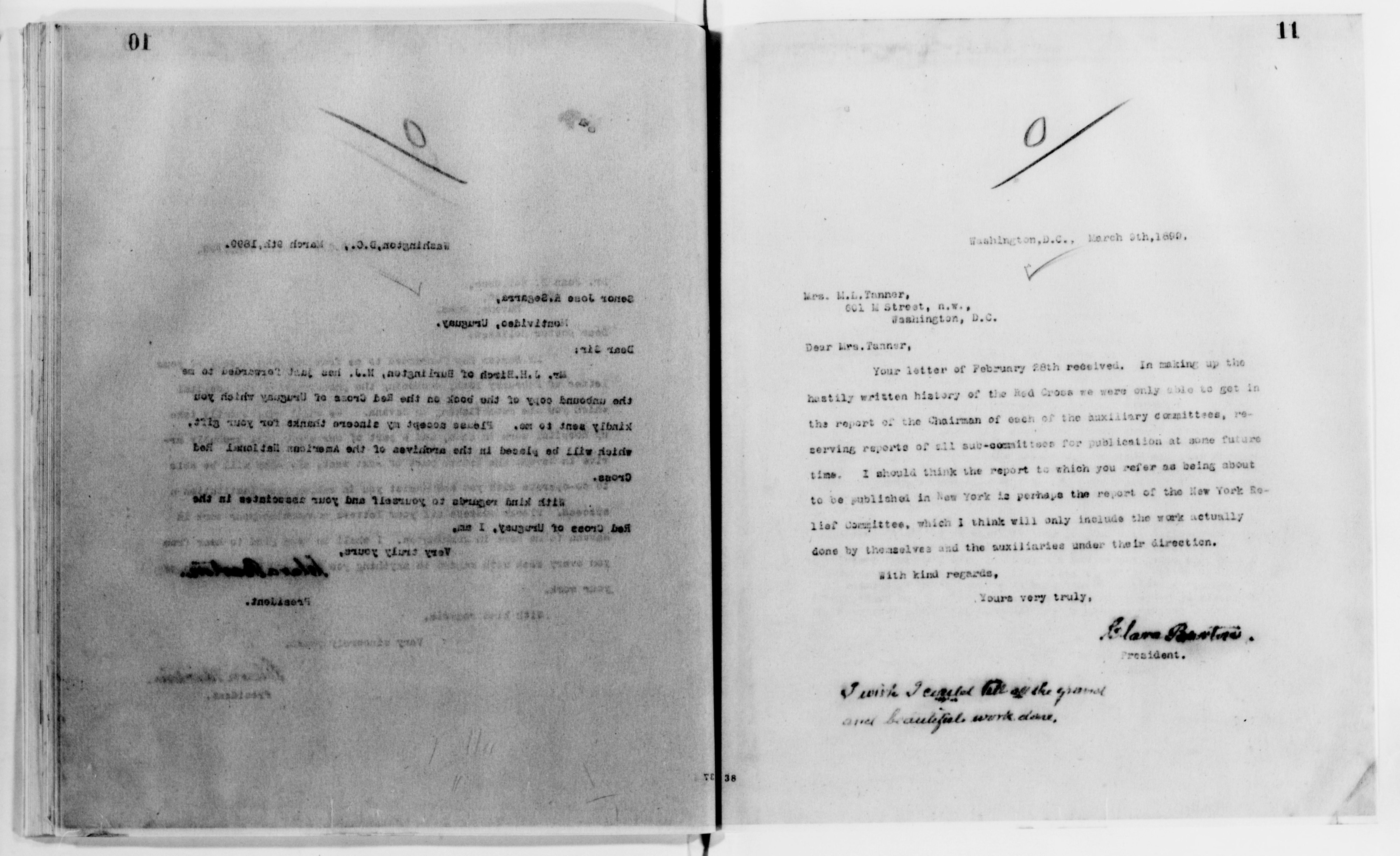 Scanned image of the current content page