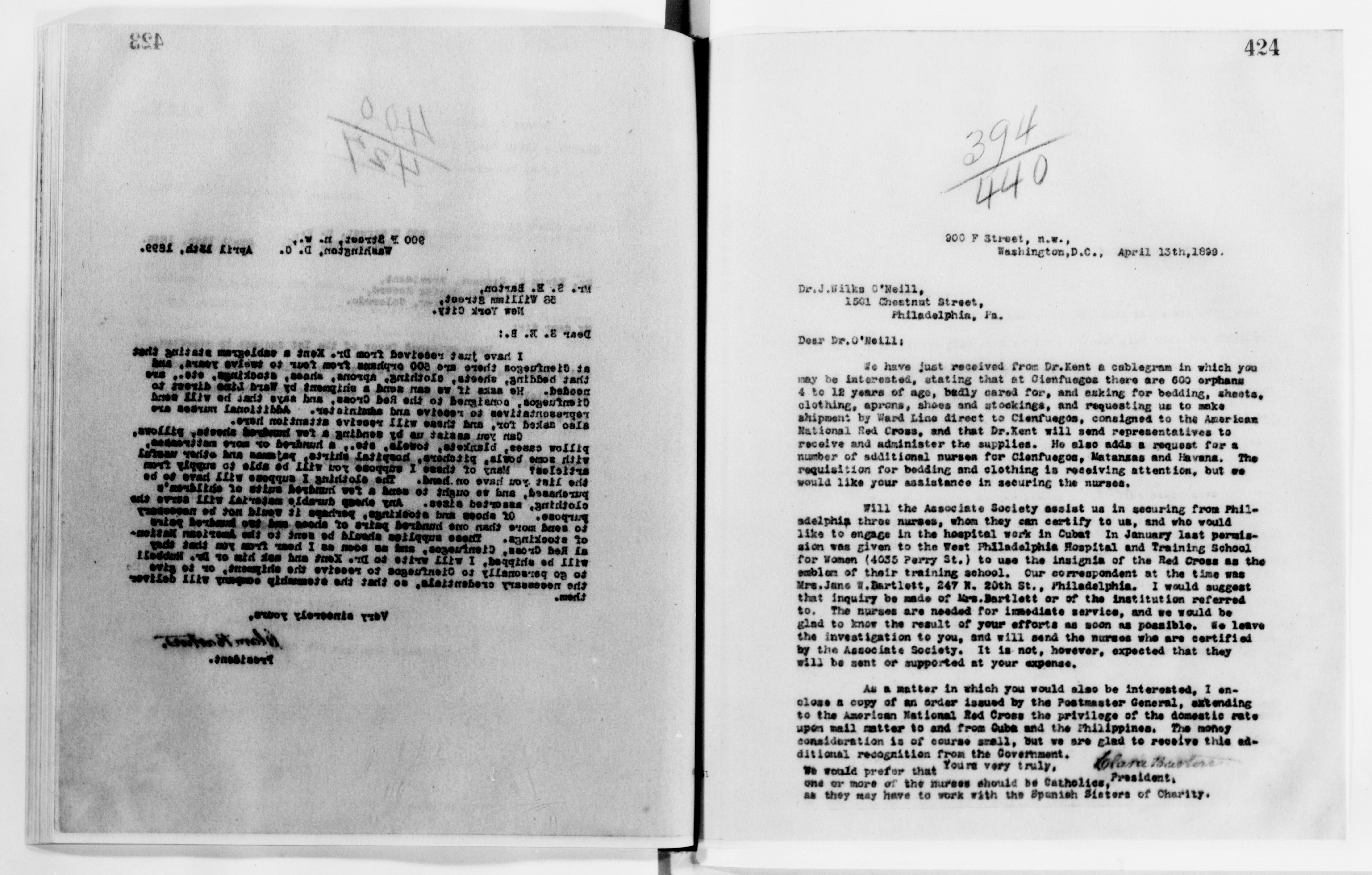 Scanned image of the current content page