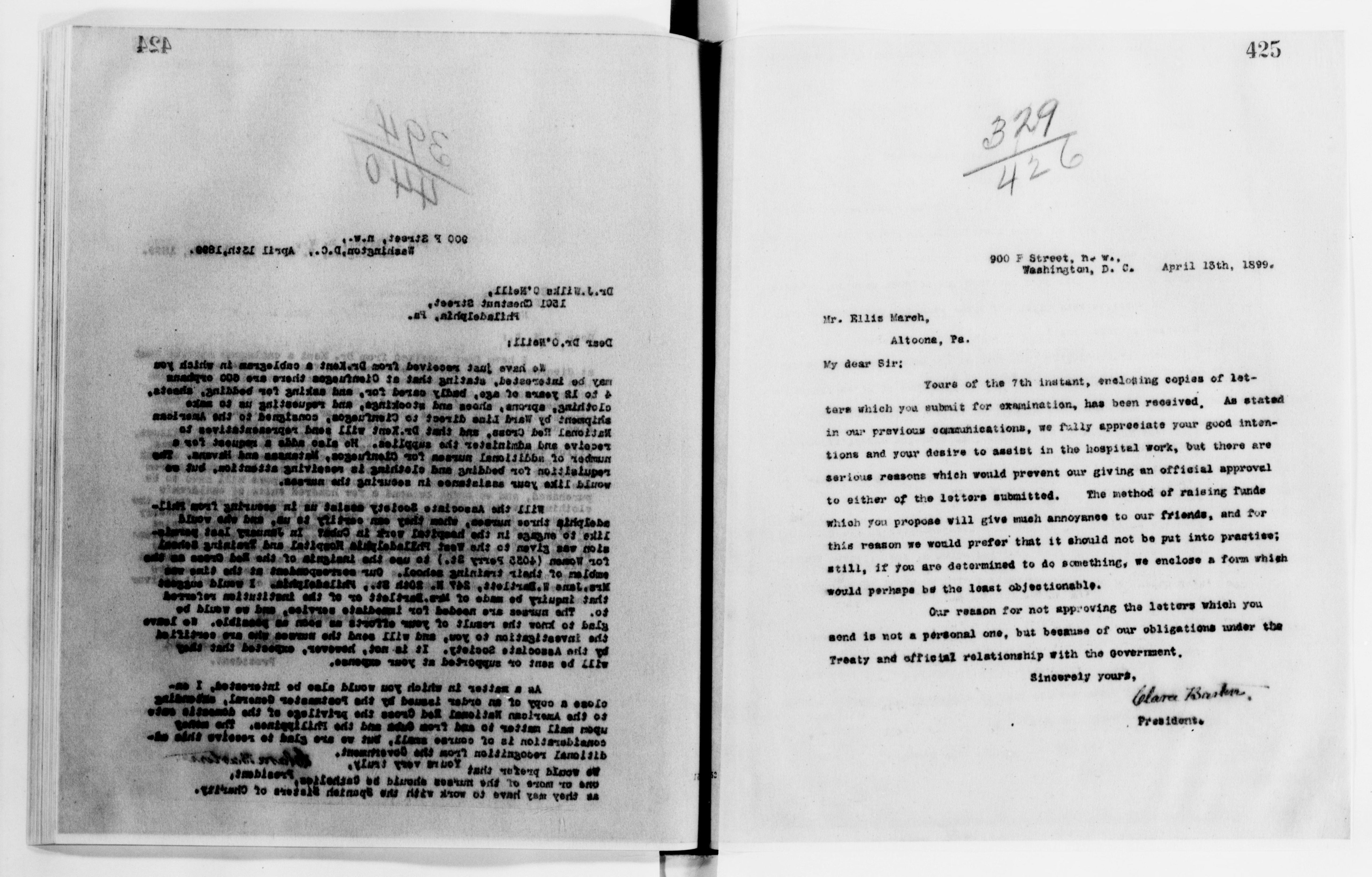 Scanned image of the current content page