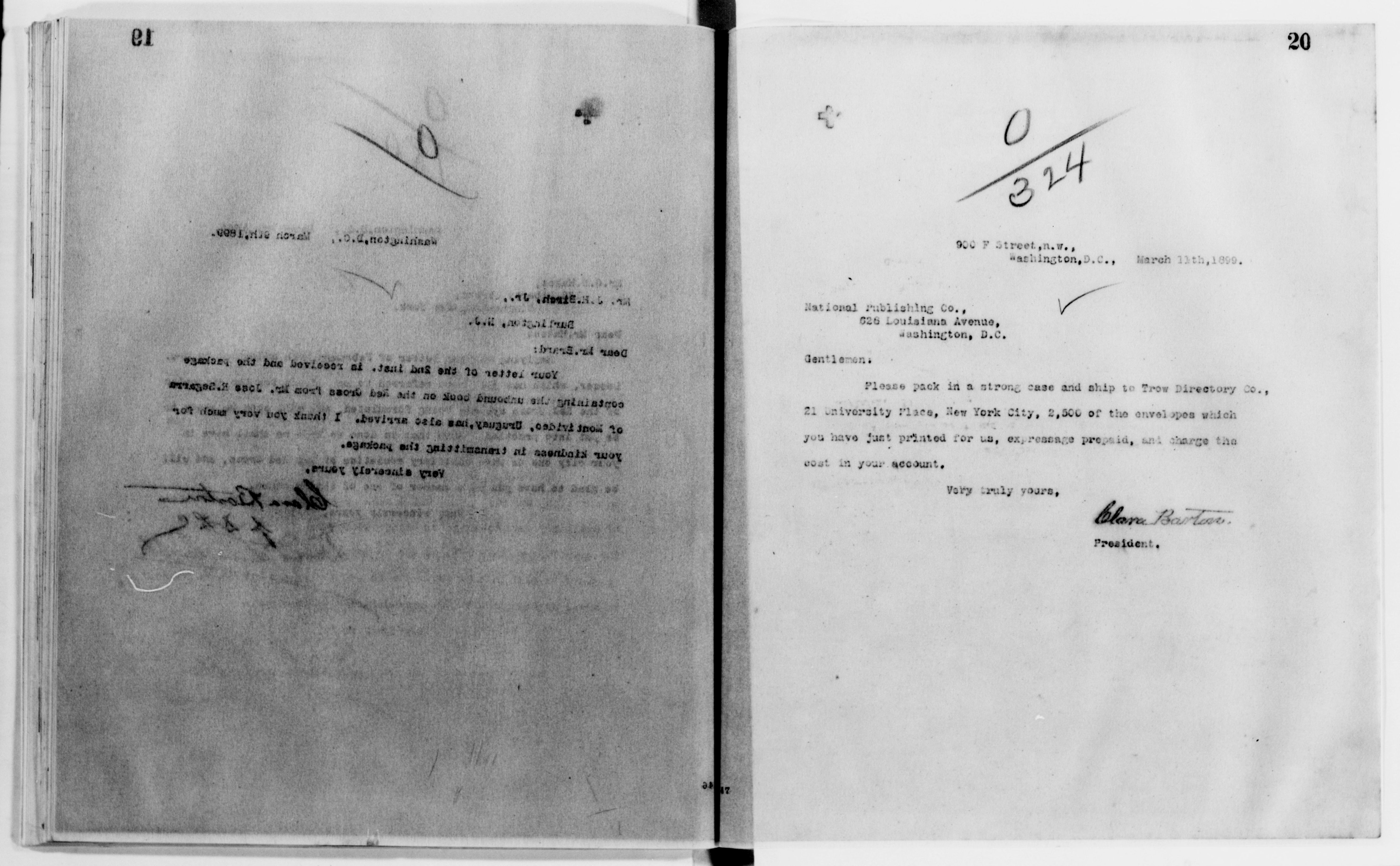 Scanned image of the current content page