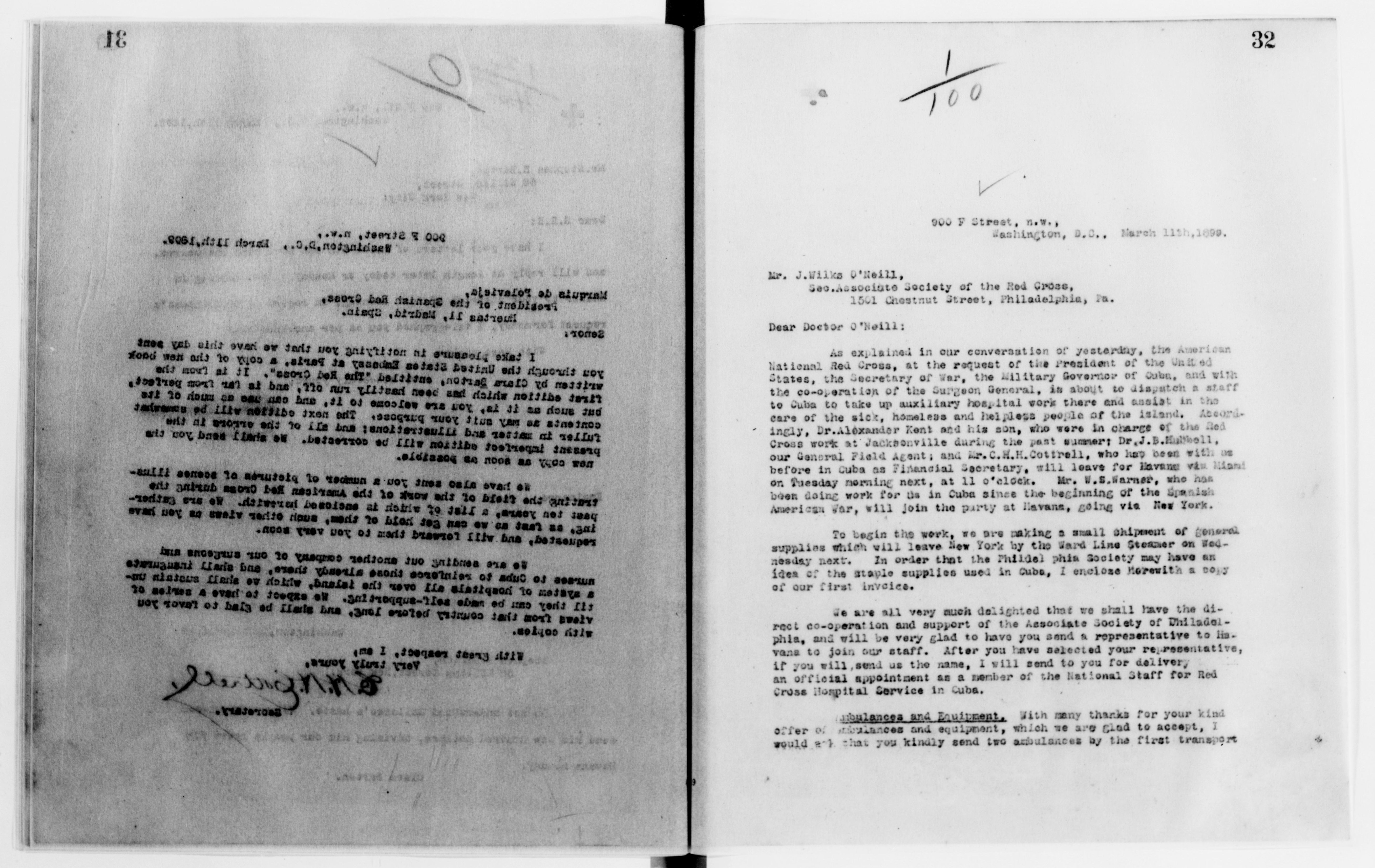 Scanned image of the current content page