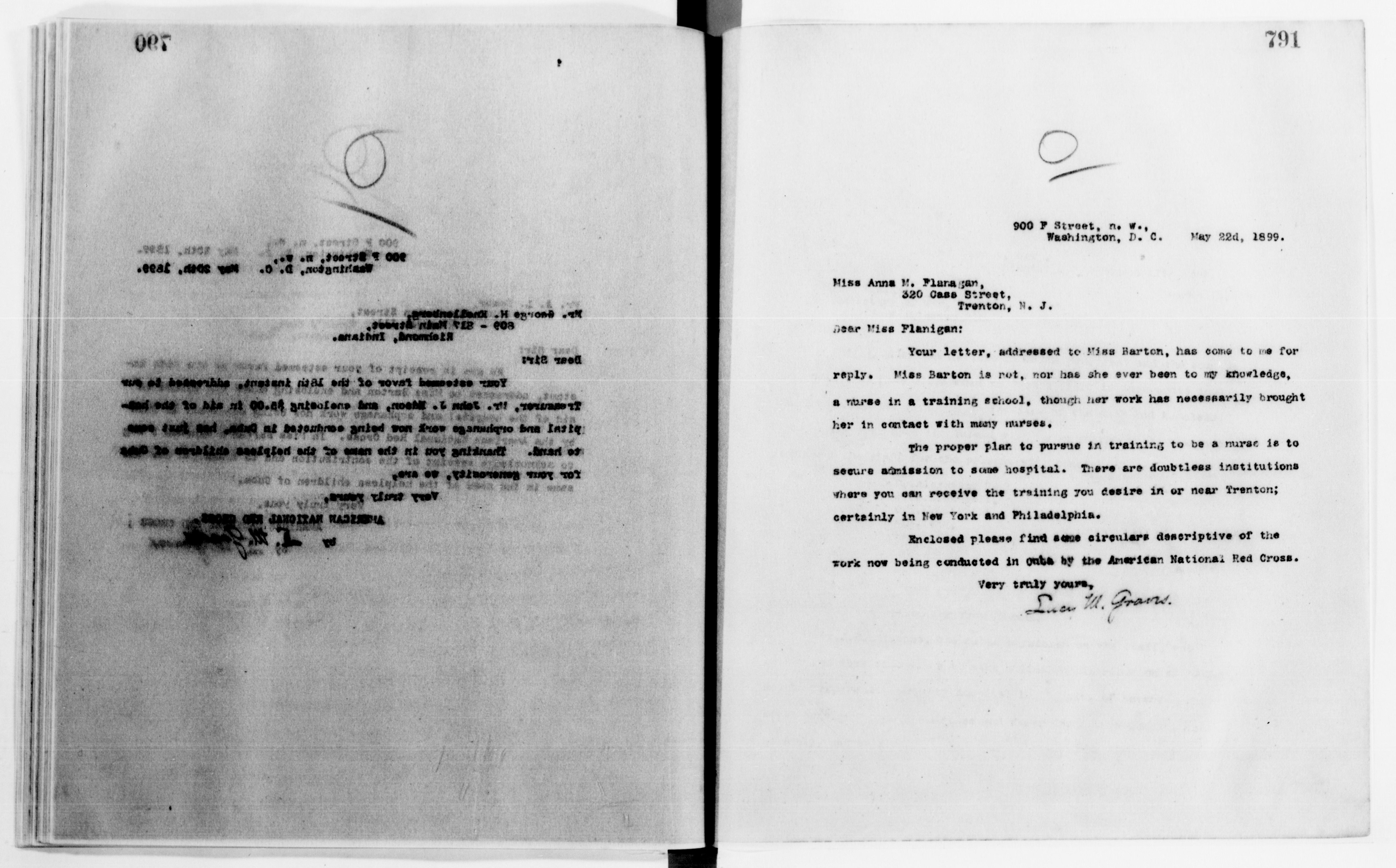 Scanned image of the current content page