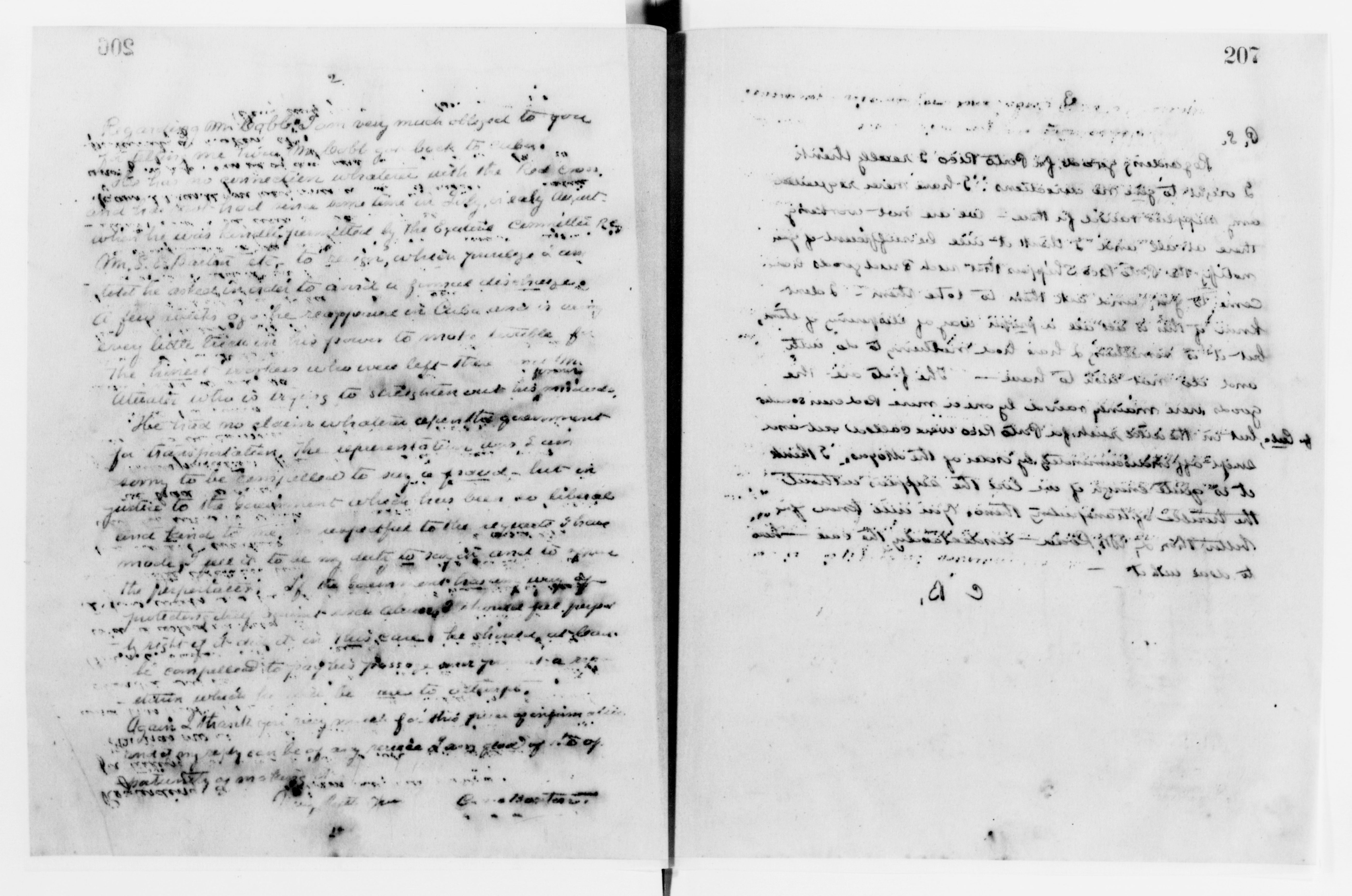 Scanned image of the current content page