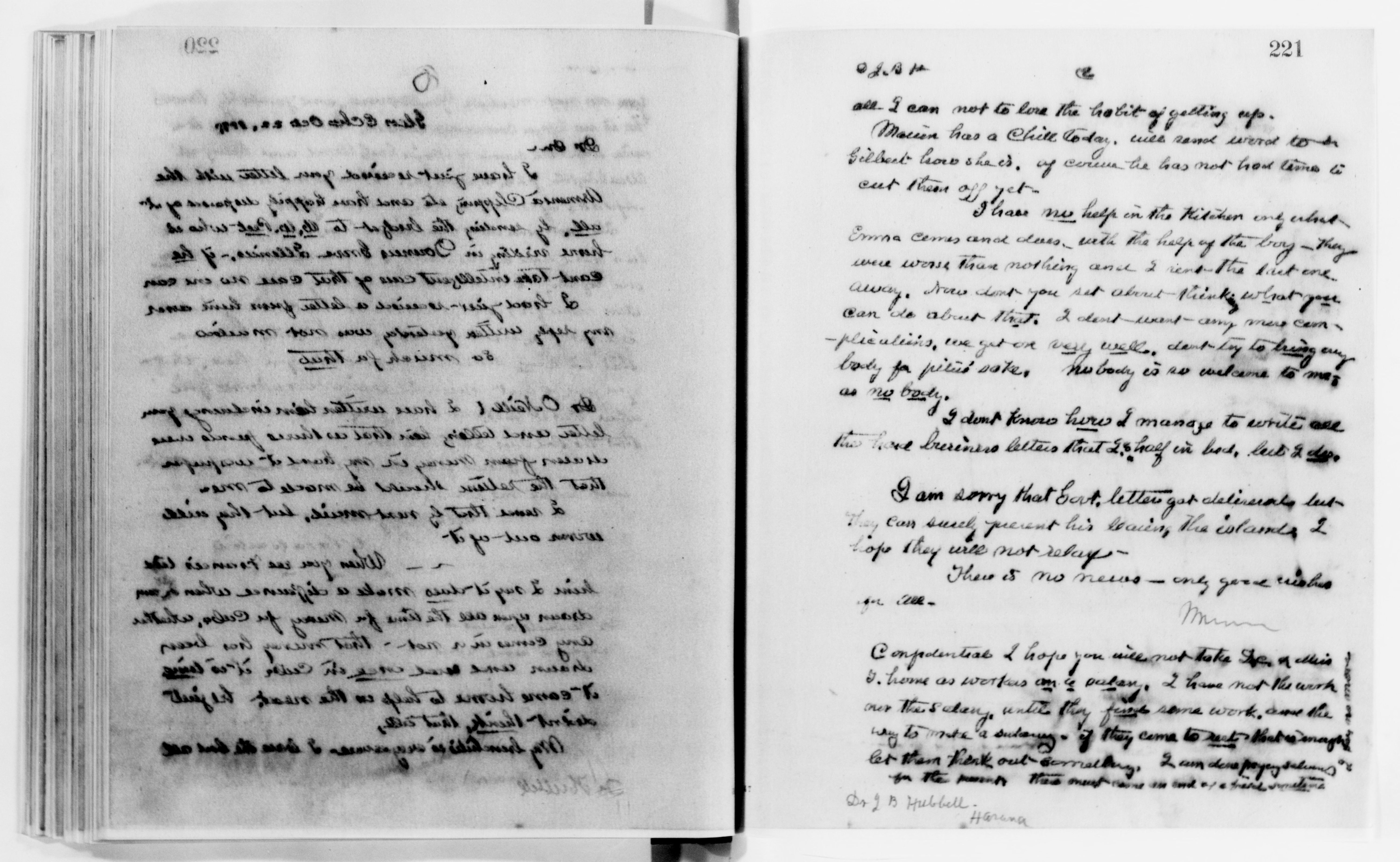 Scanned image of the current content page