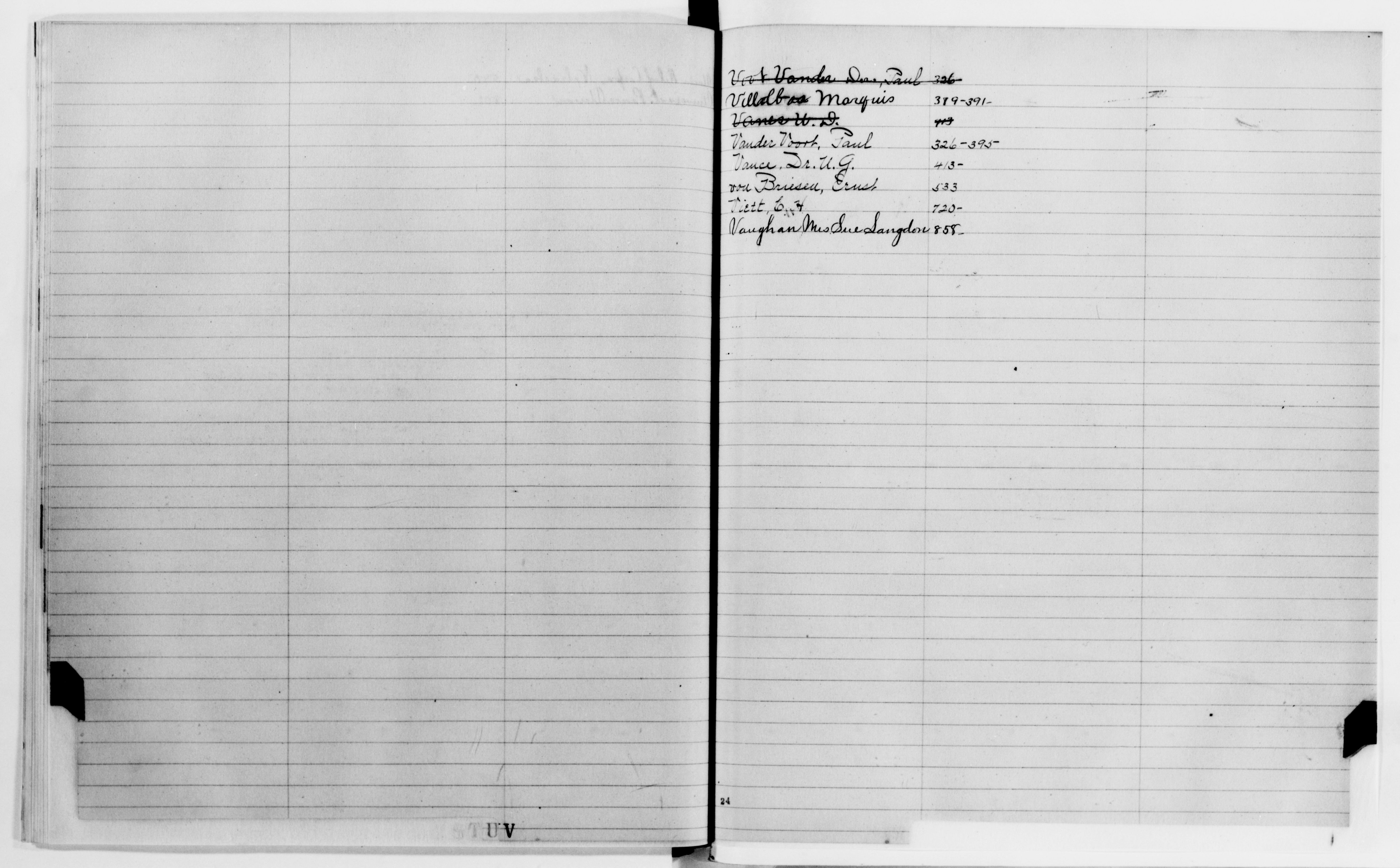 Scanned image of the current content page