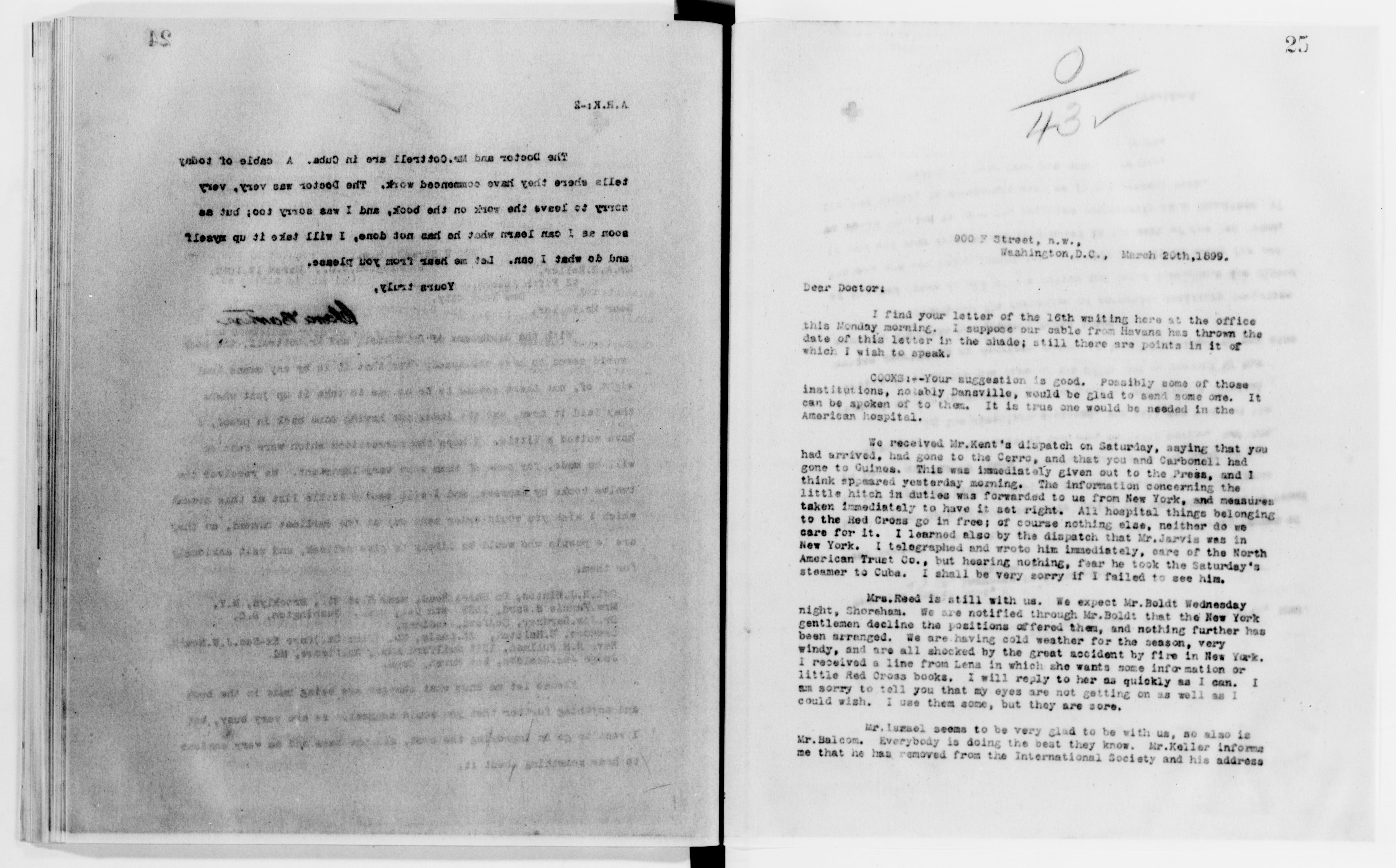 Scanned image of the current content page