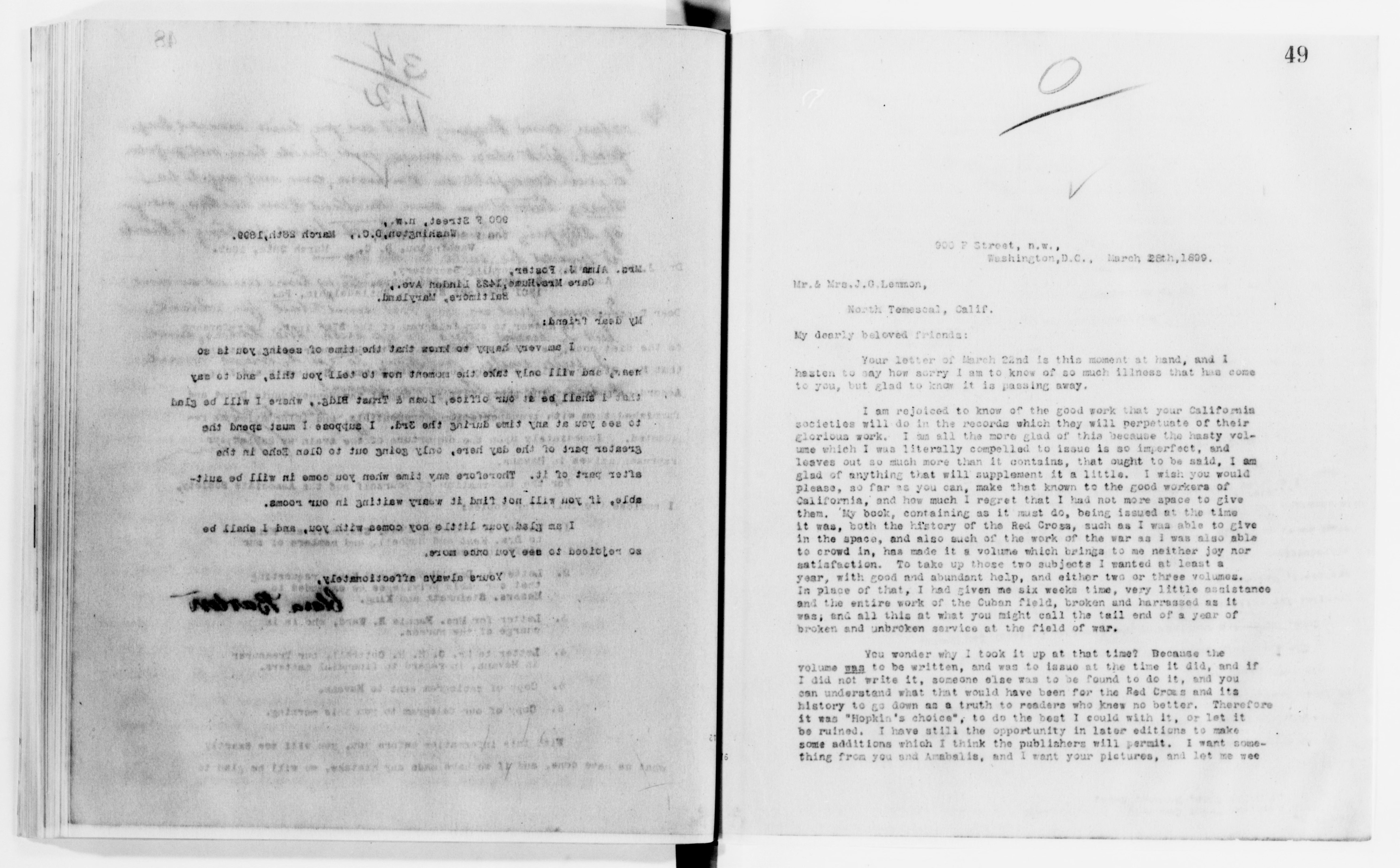 Scanned image of the current content page