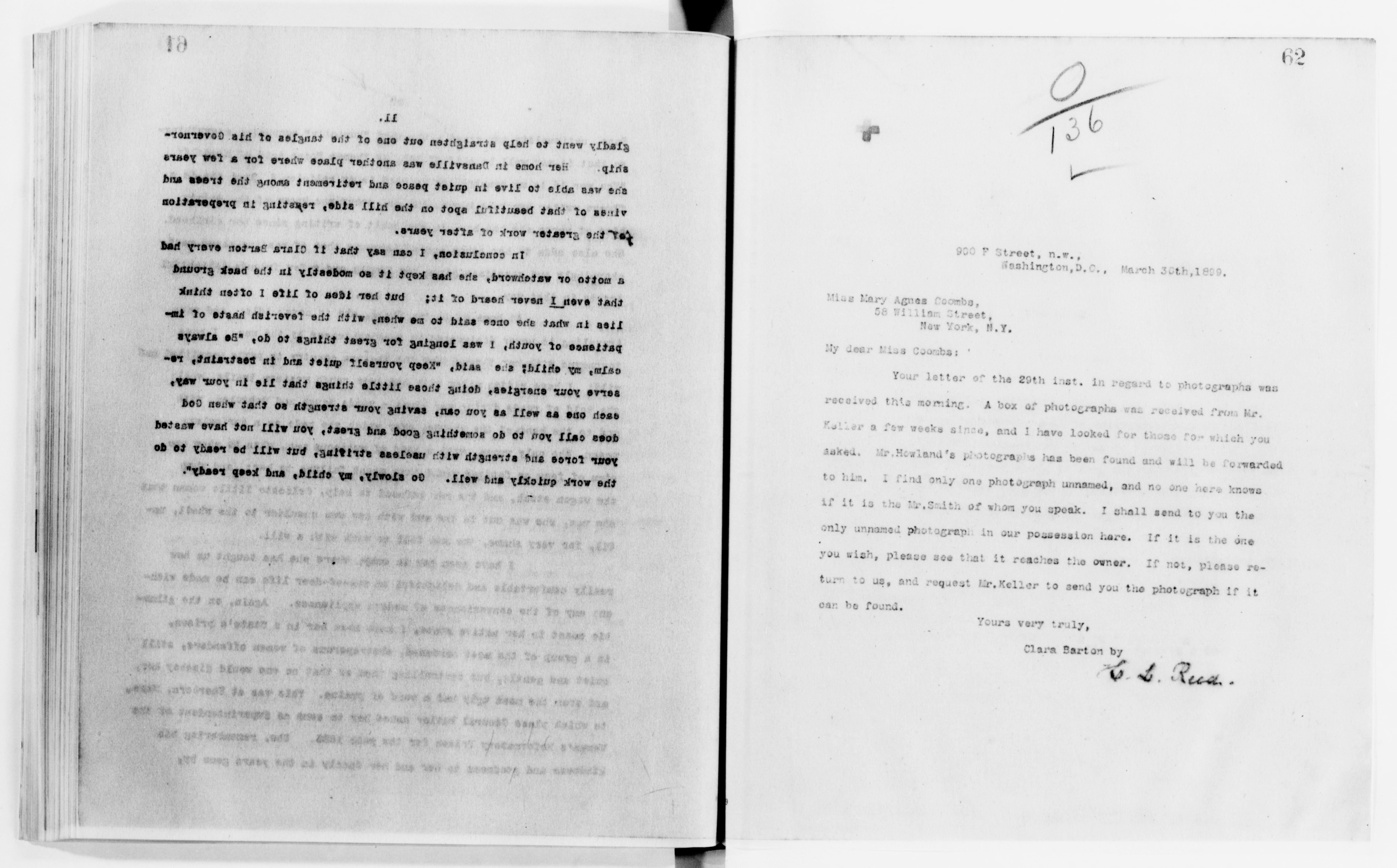 Scanned image of the current content page