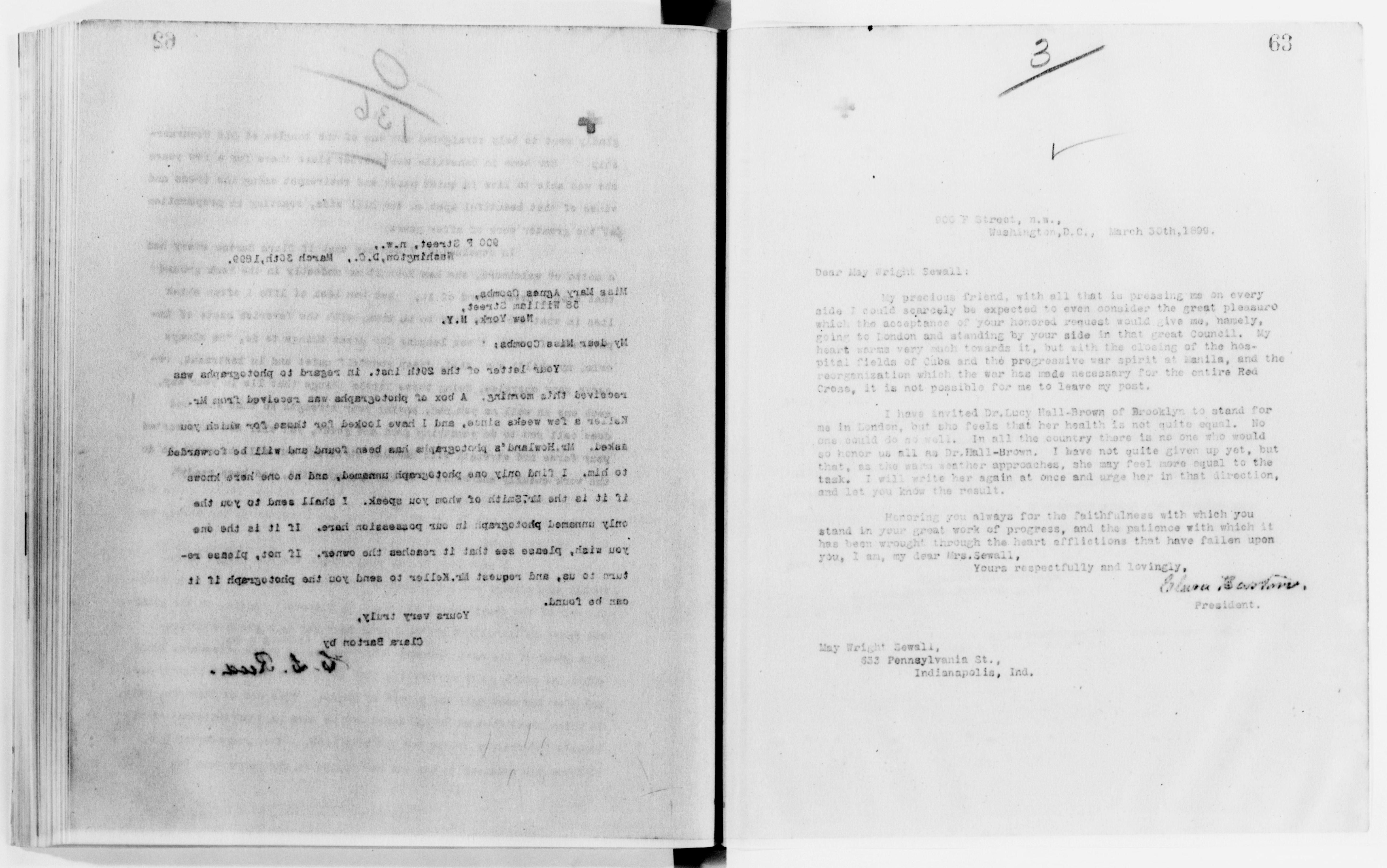 Scanned image of the current content page