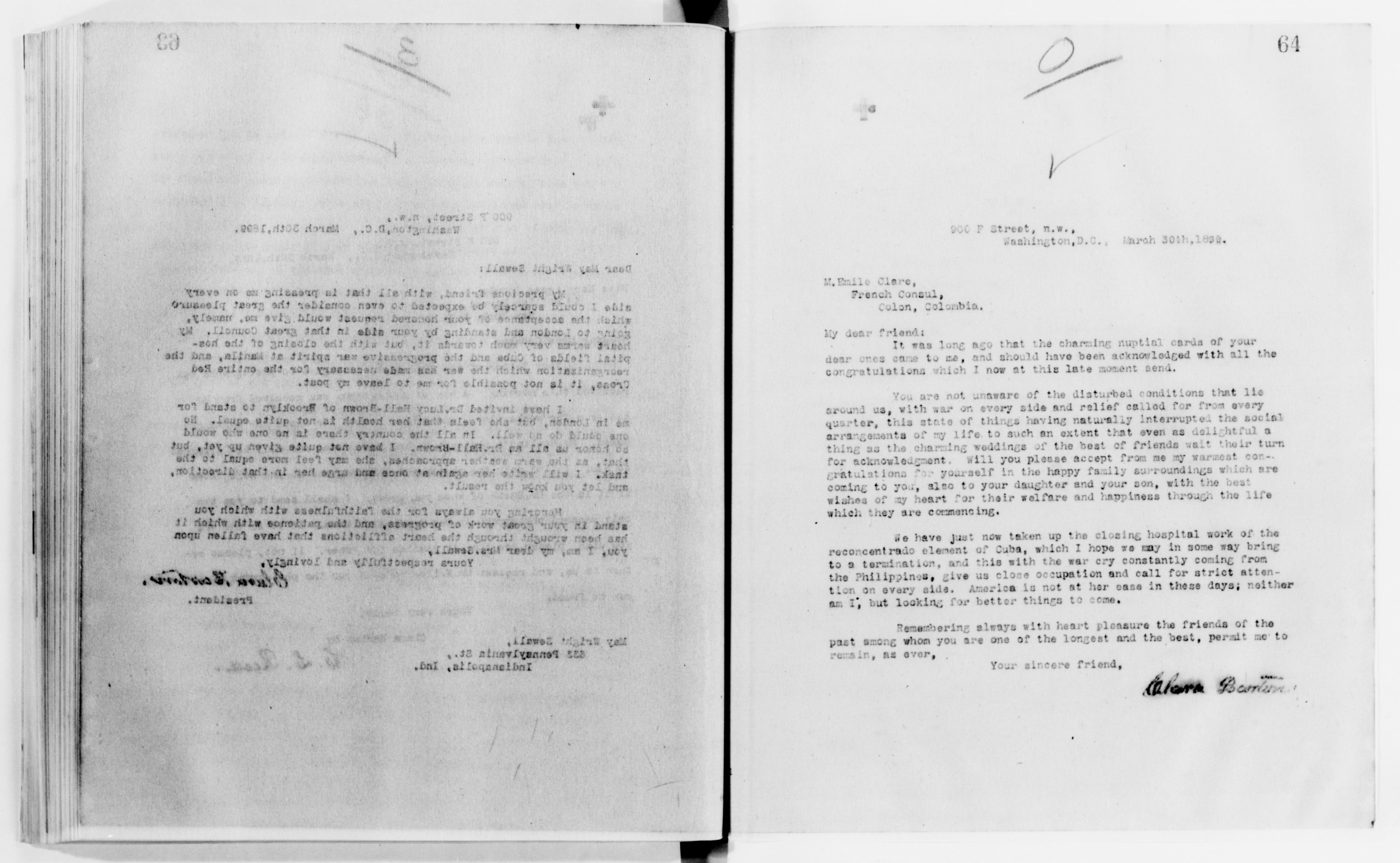 Scanned image of the current content page