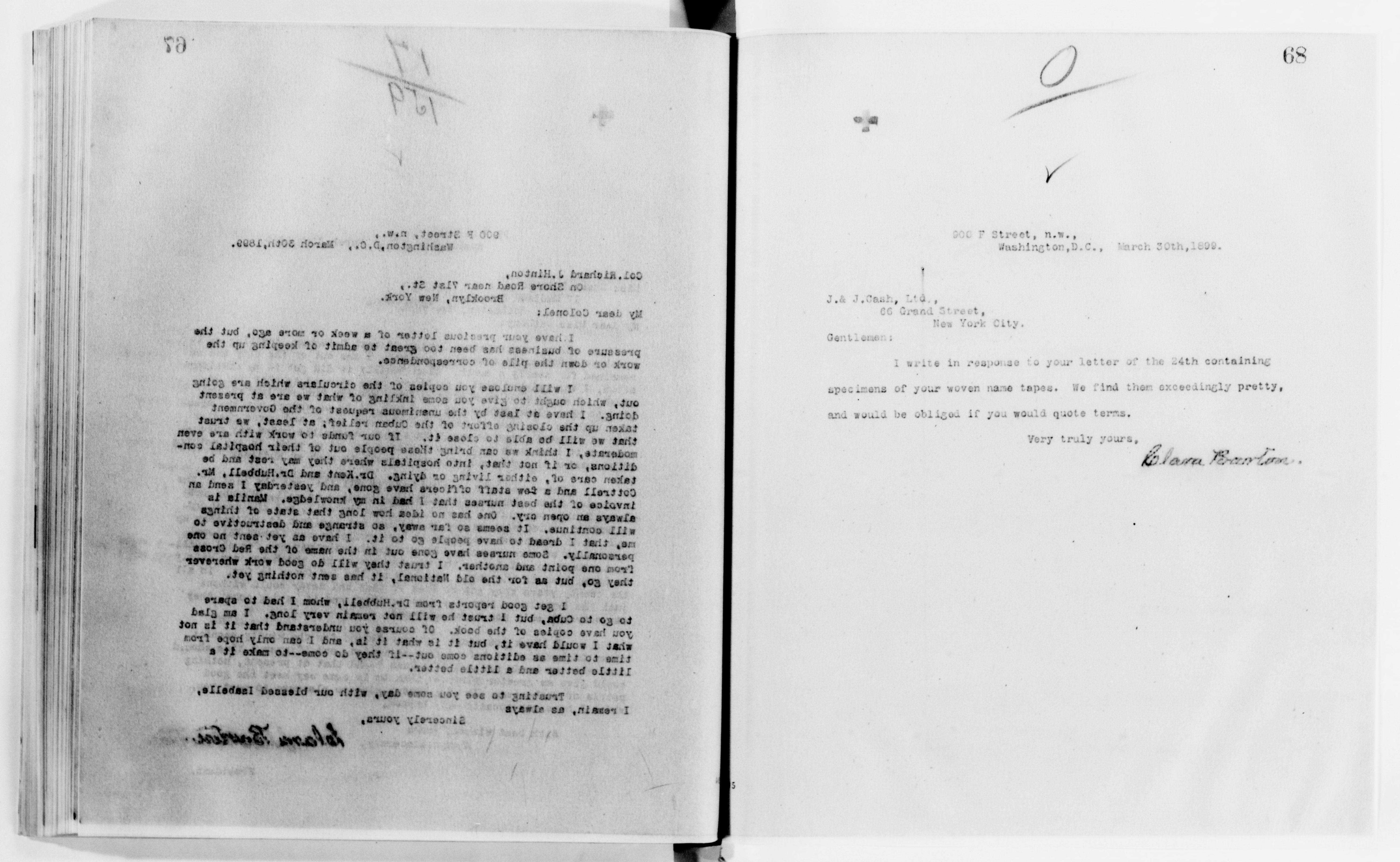 Scanned image of the current content page