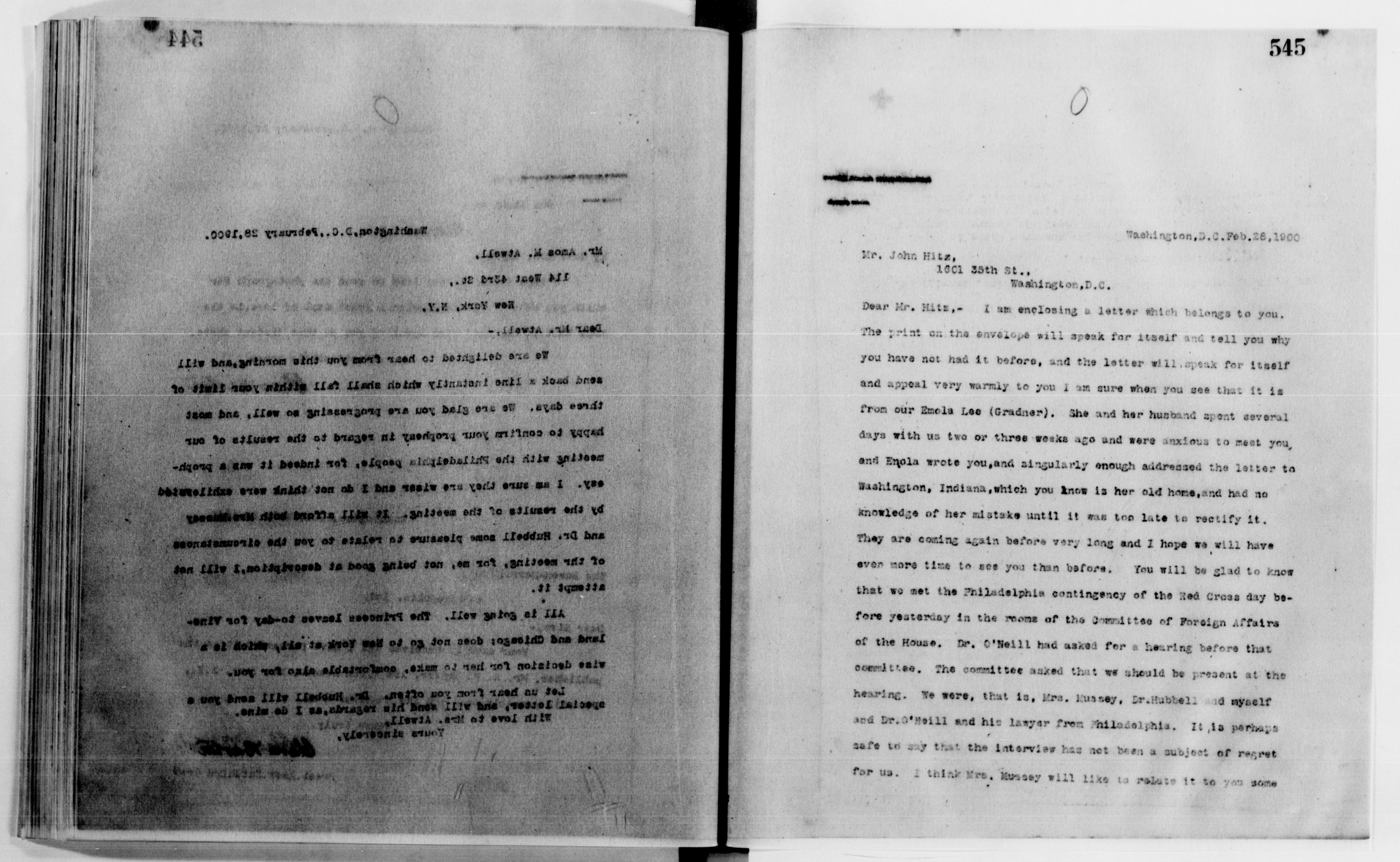 Scanned image of the current content page