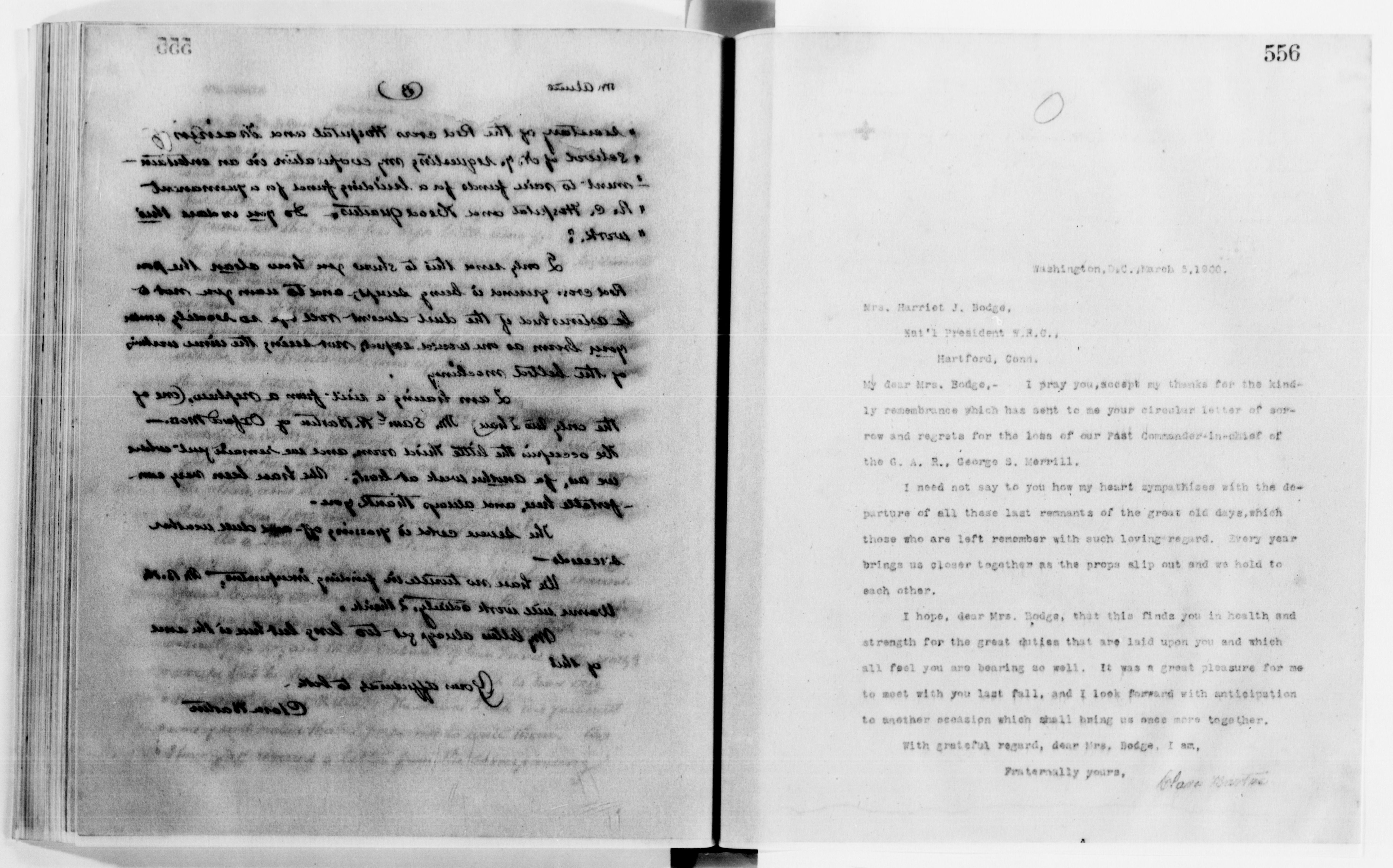 Scanned image of the current content page