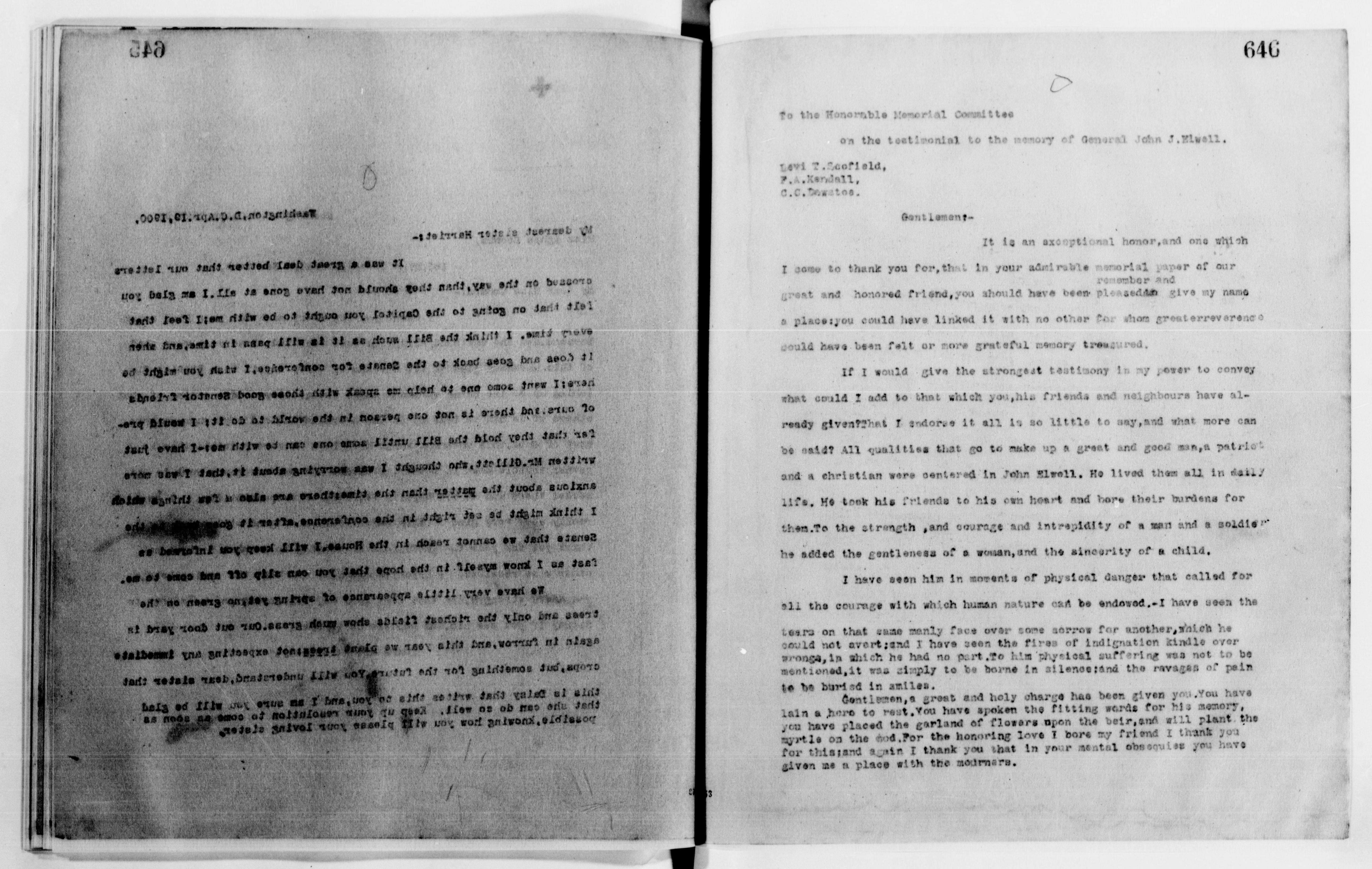 Scanned image of the current content page