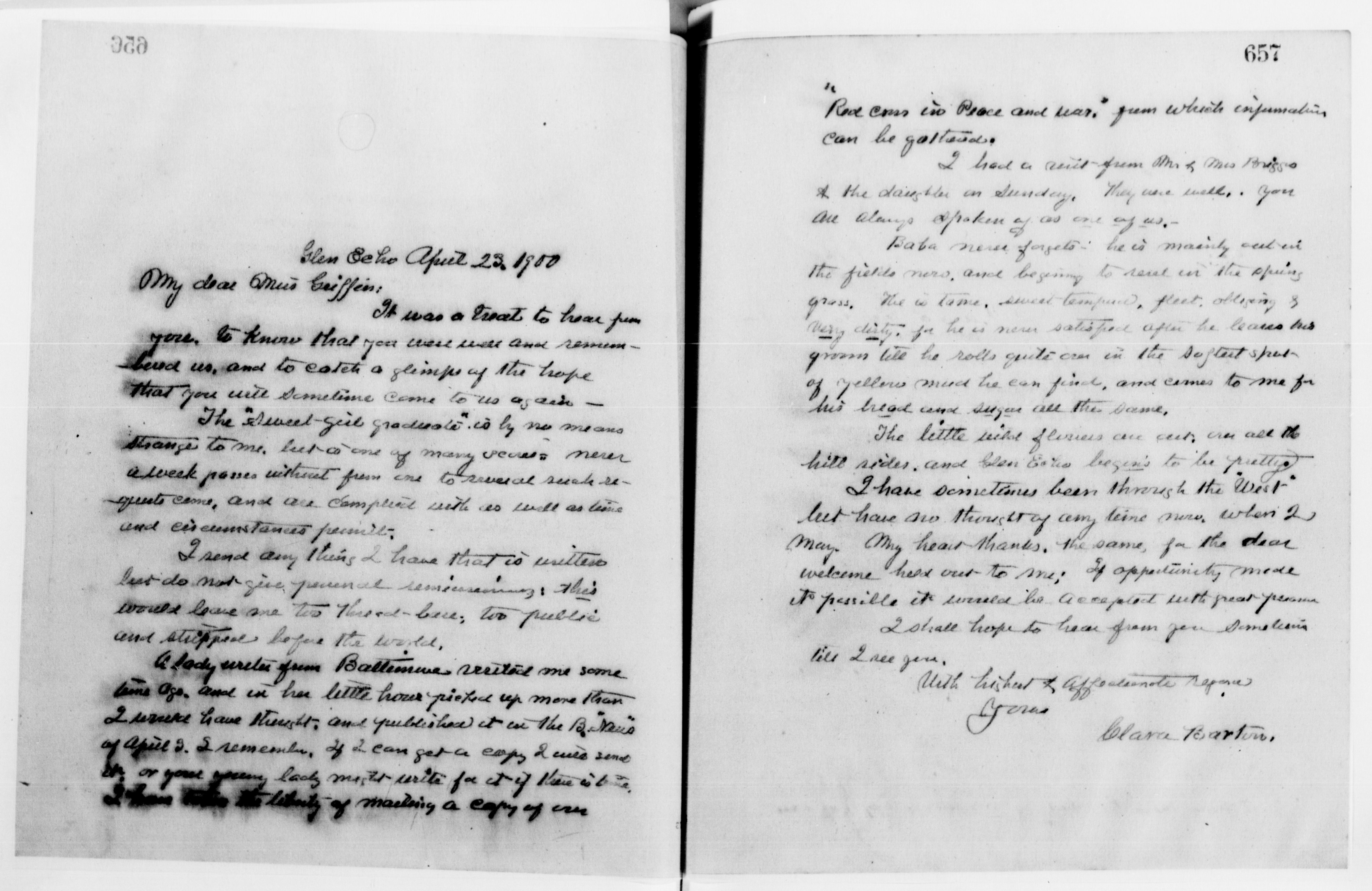 Scanned image of the current content page