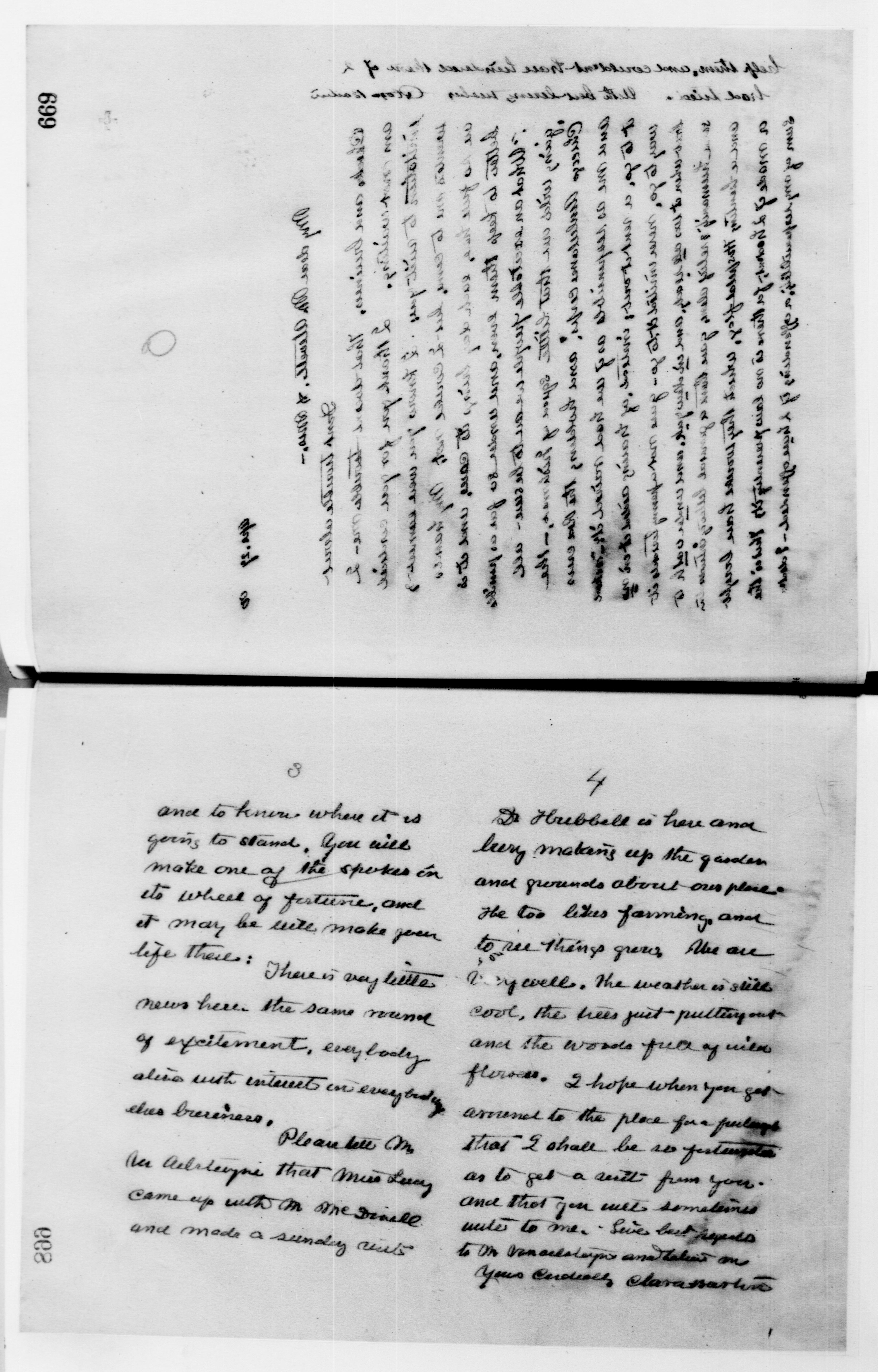 Scanned image of the current content page