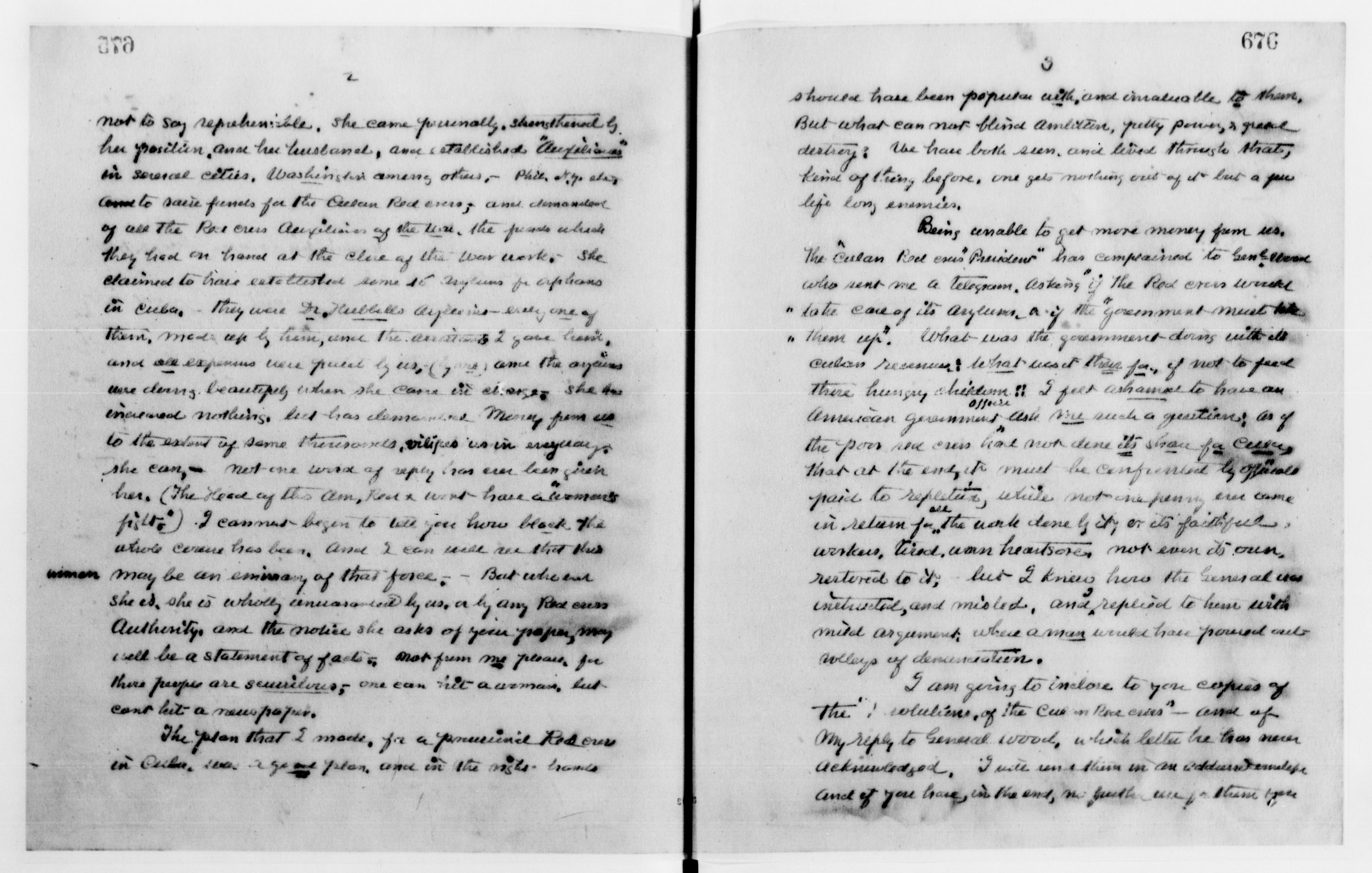 Scanned image of the current content page