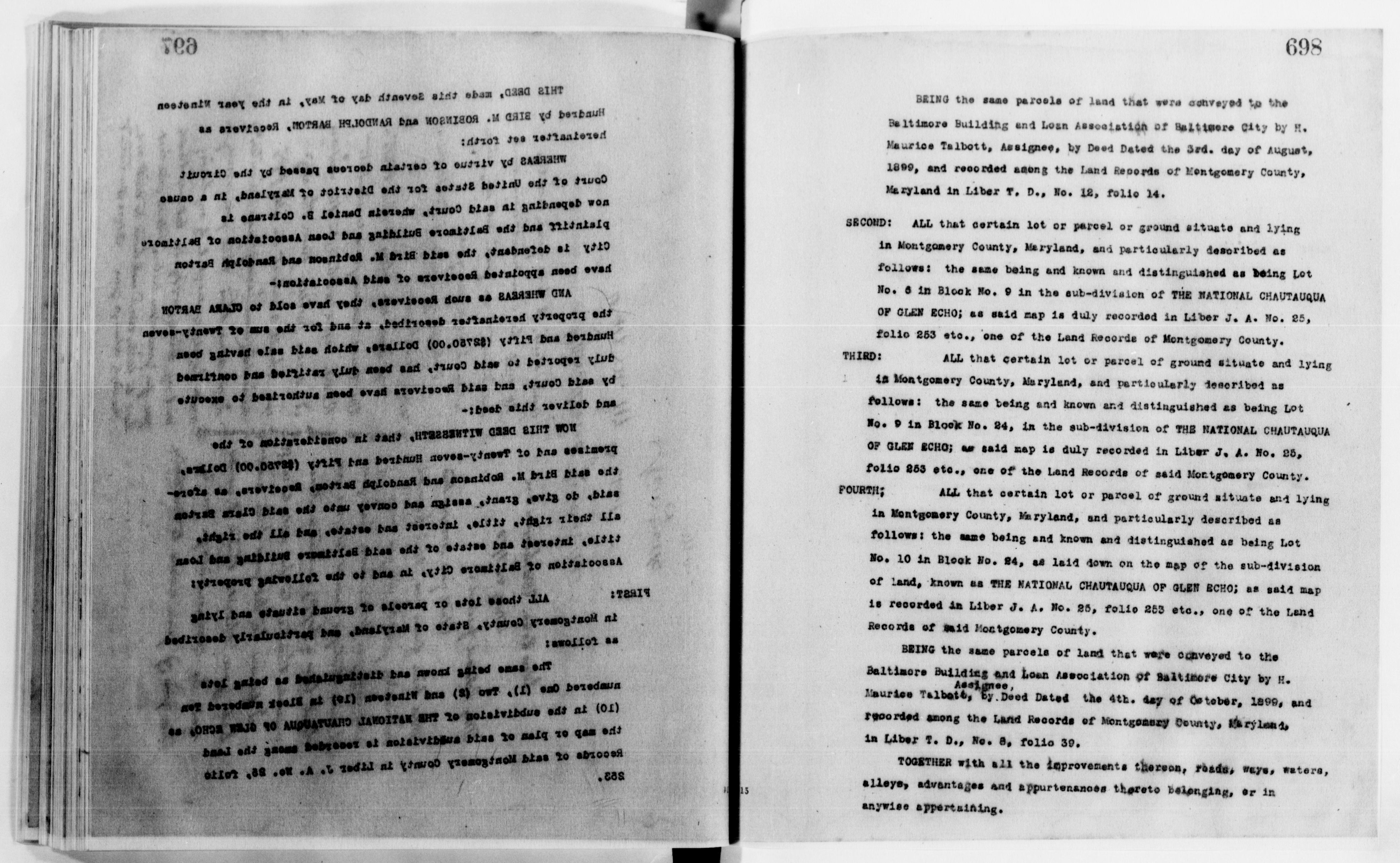 Scanned image of the current content page