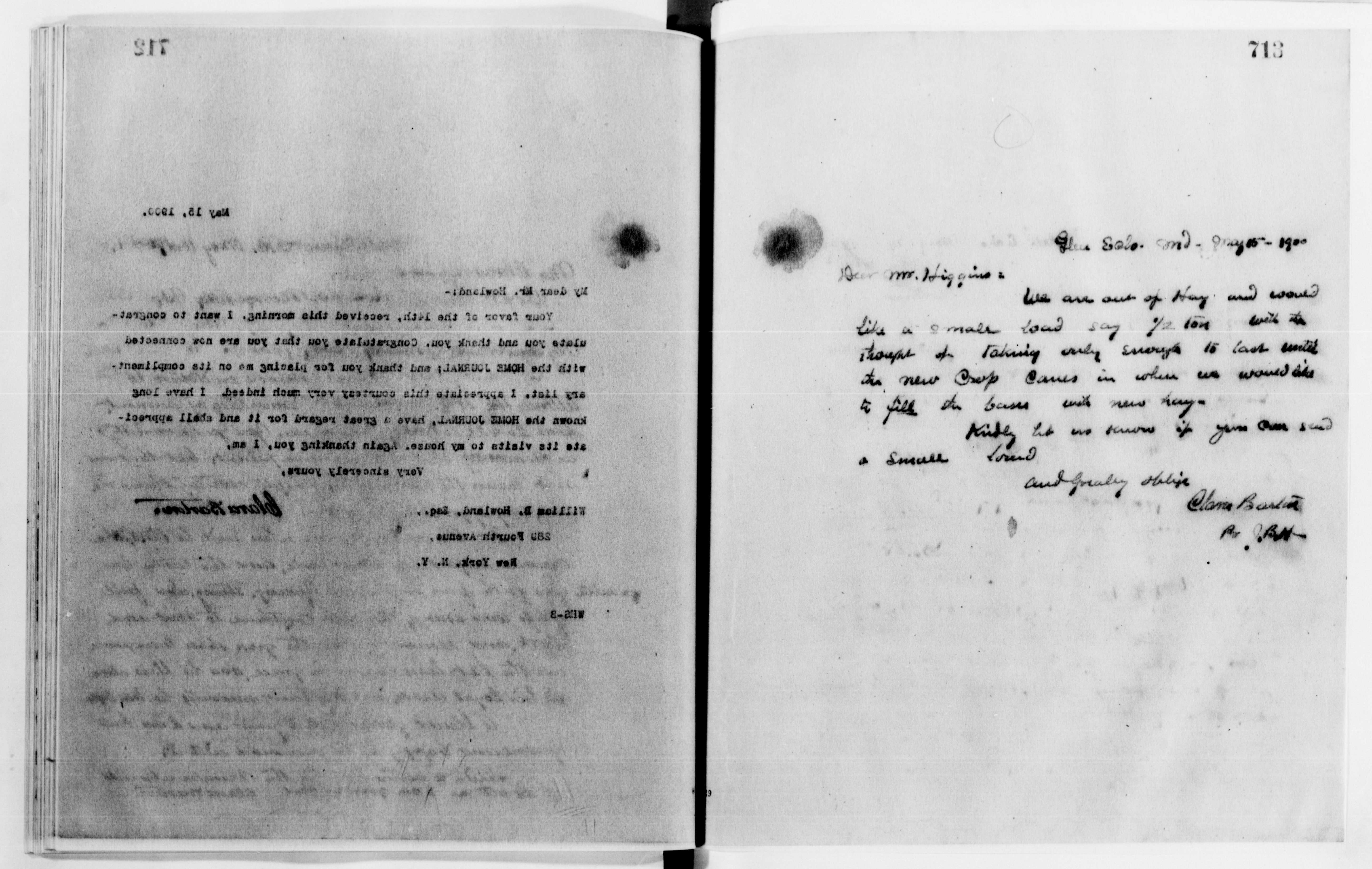 Scanned image of the current content page