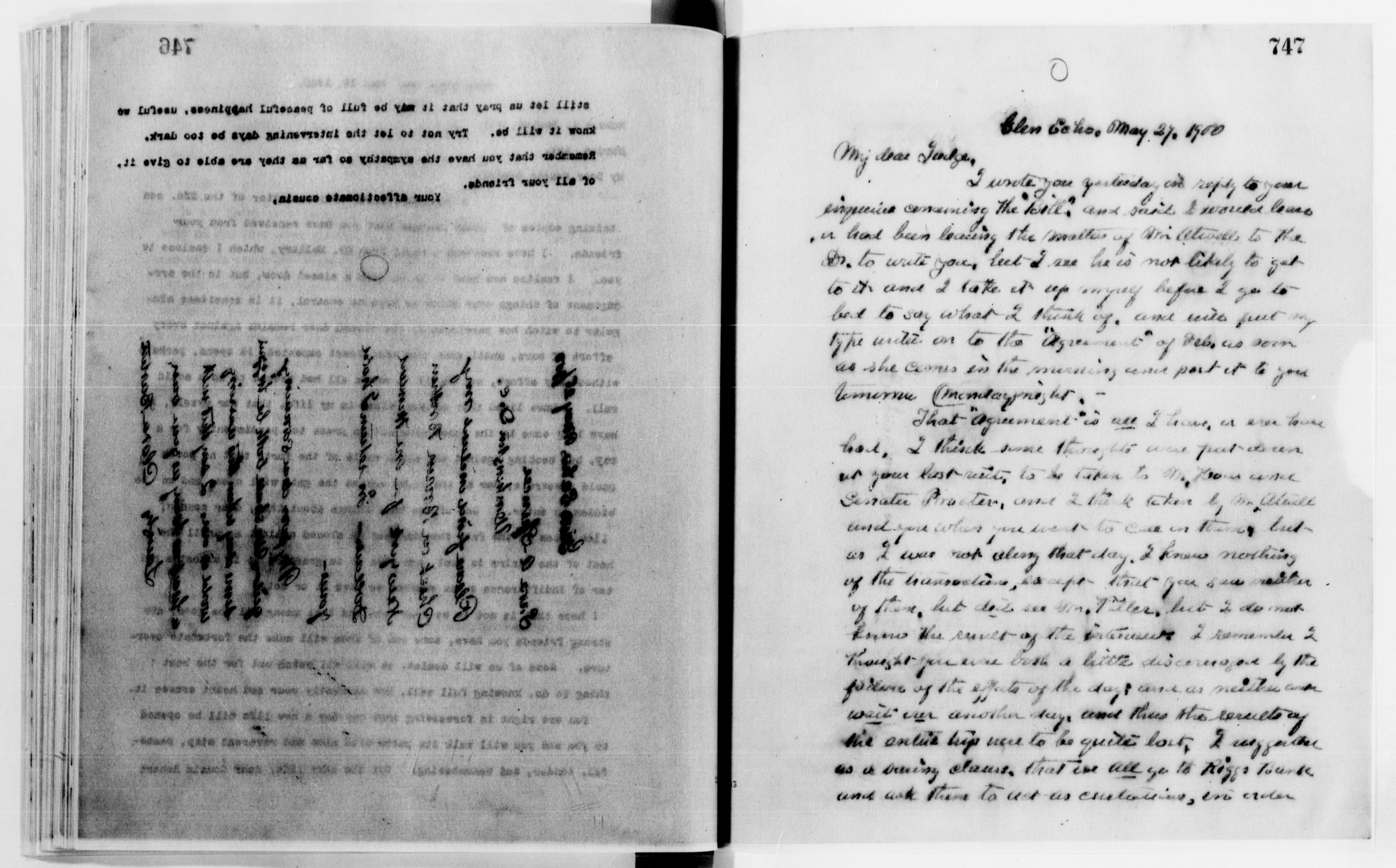 Scanned image of the current content page