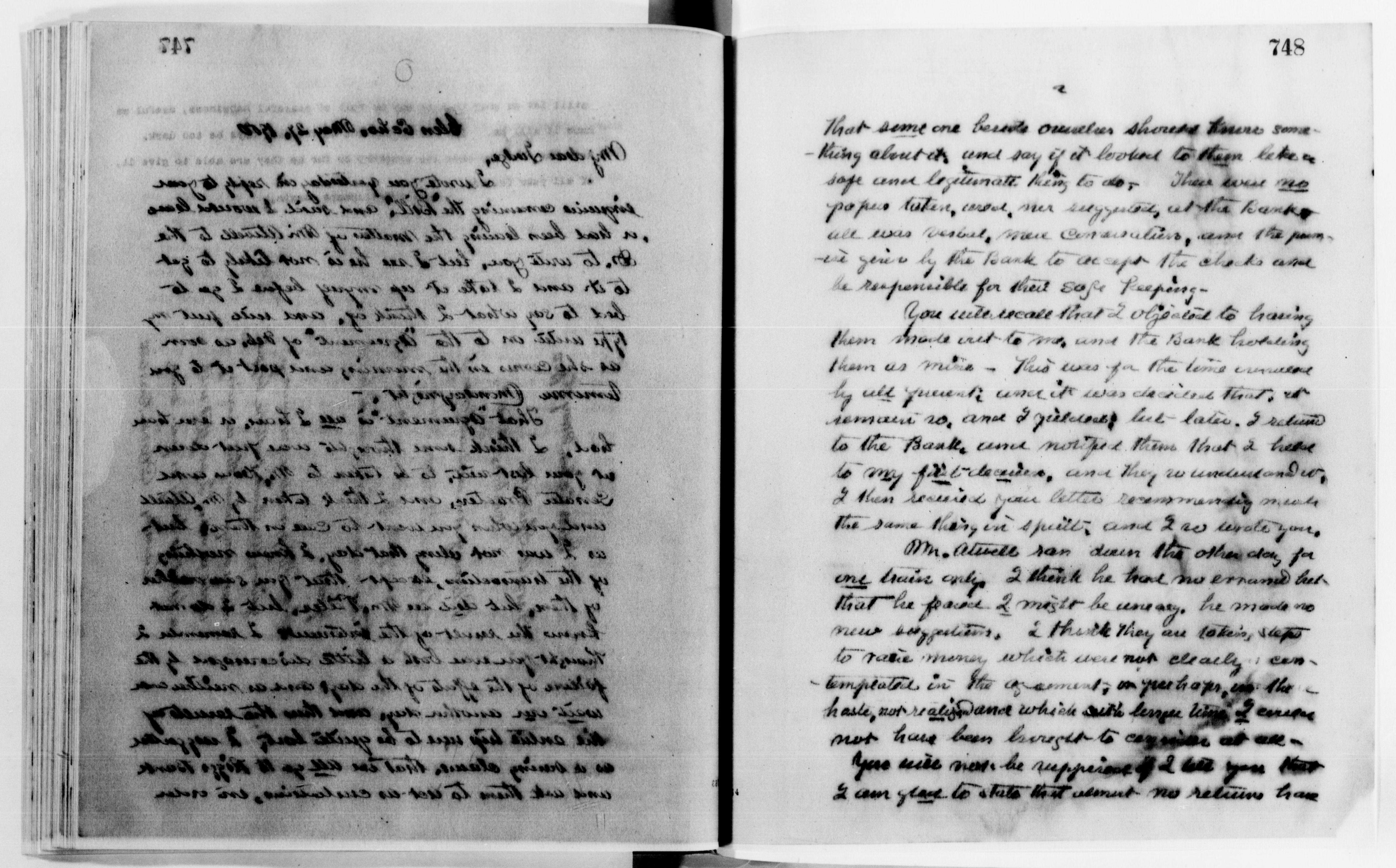 Scanned image of the current content page