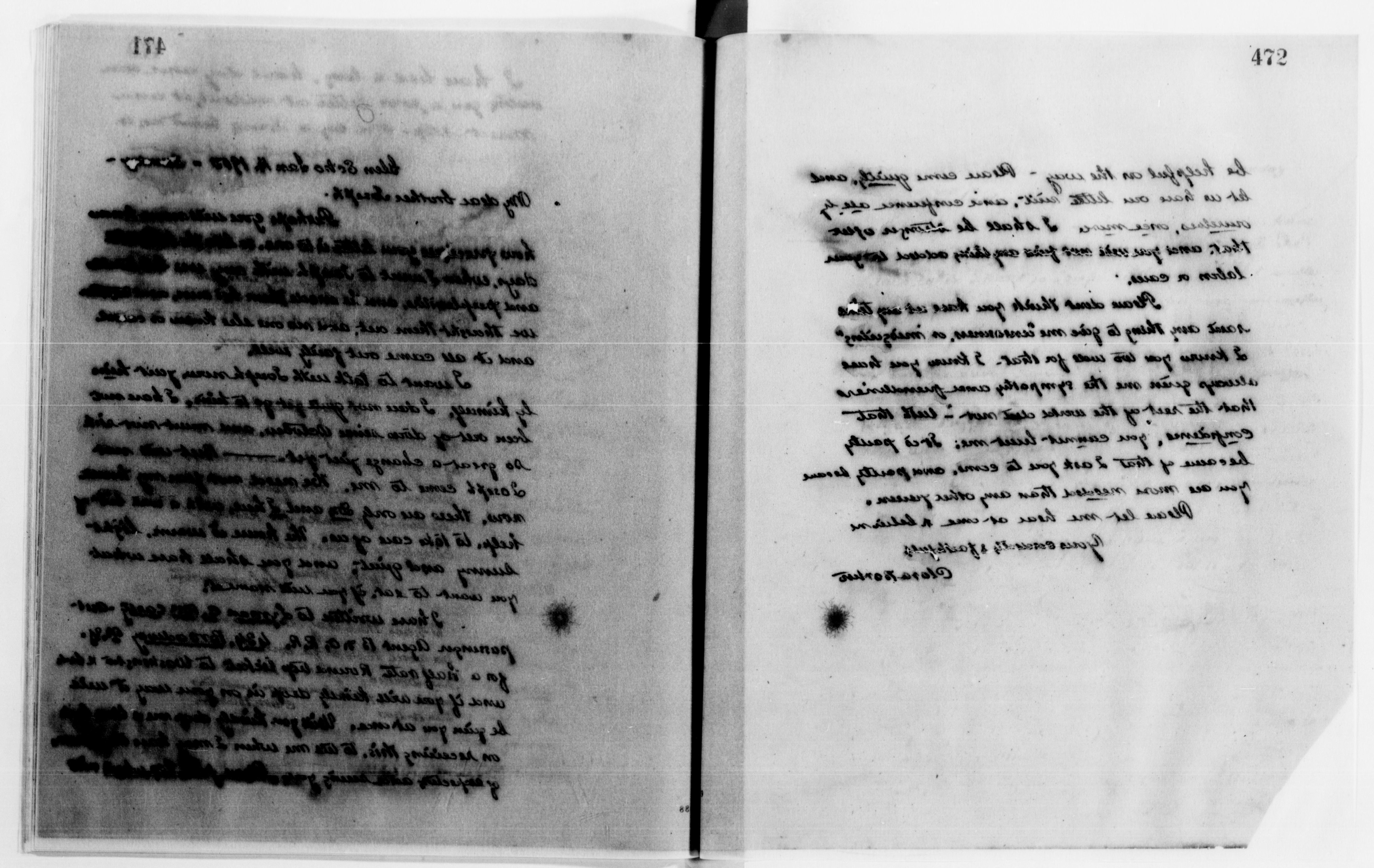 Scanned image of the current content page