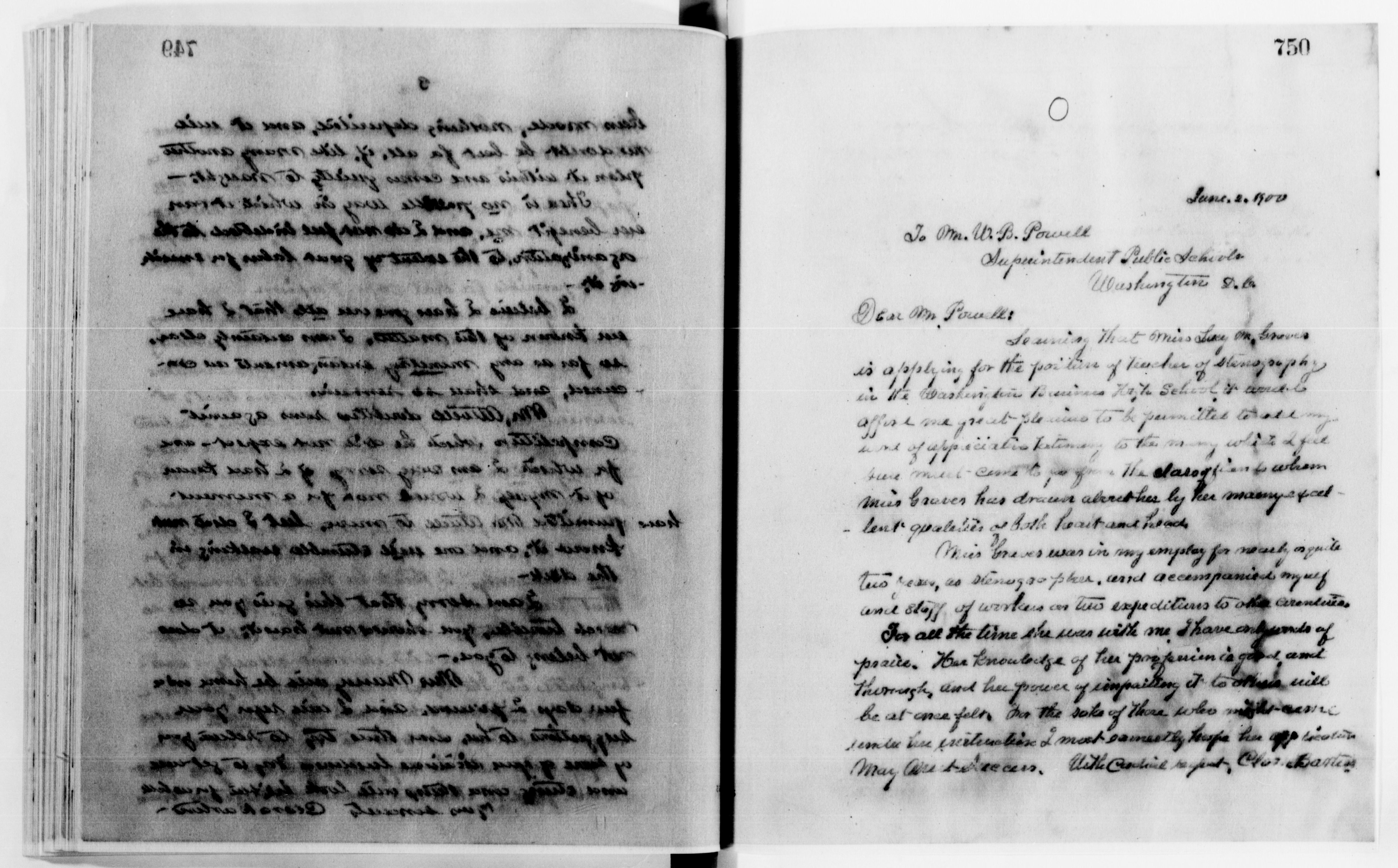 Scanned image of the current content page