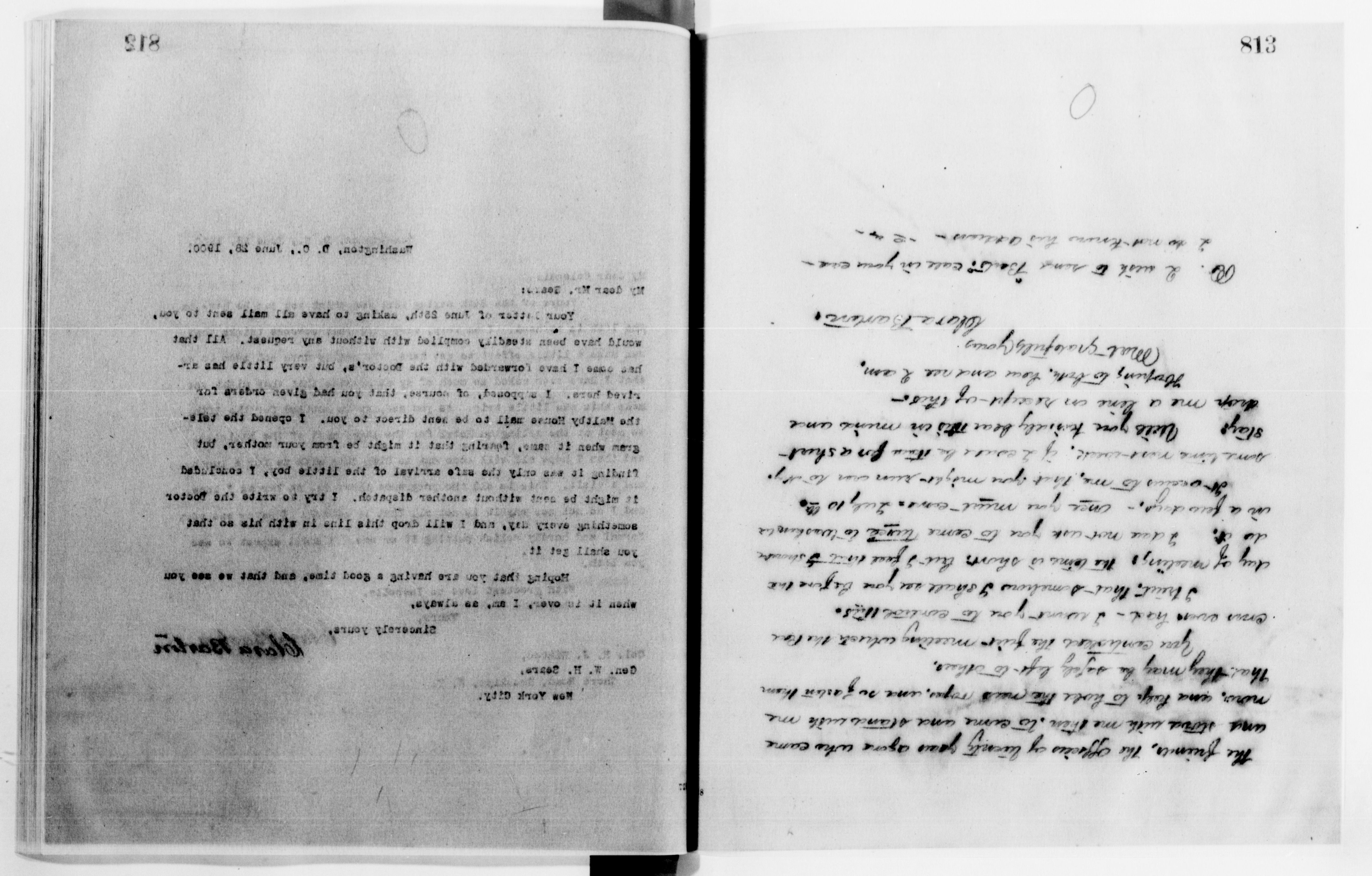 Scanned image of the current content page