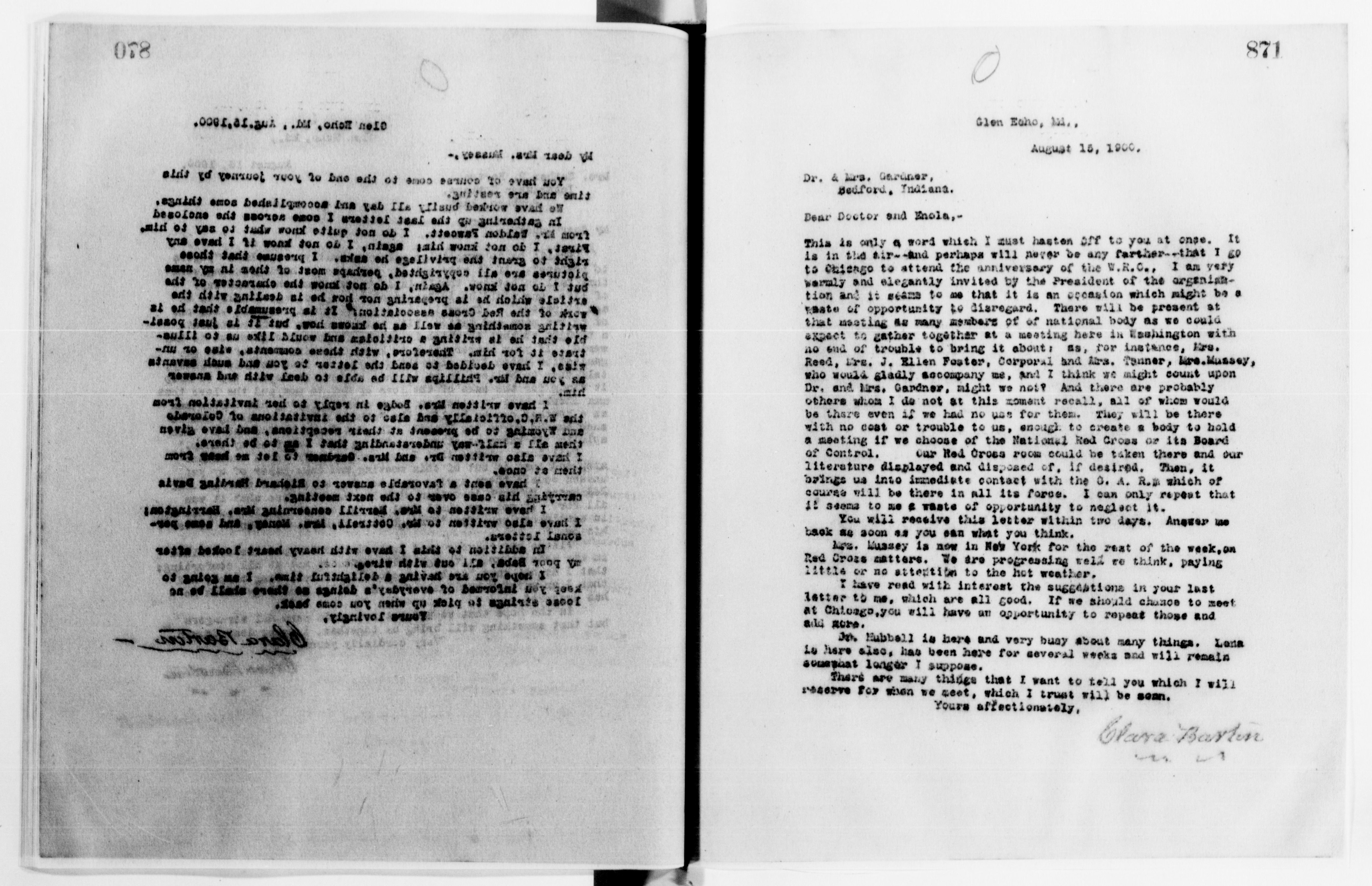 Scanned image of the current content page