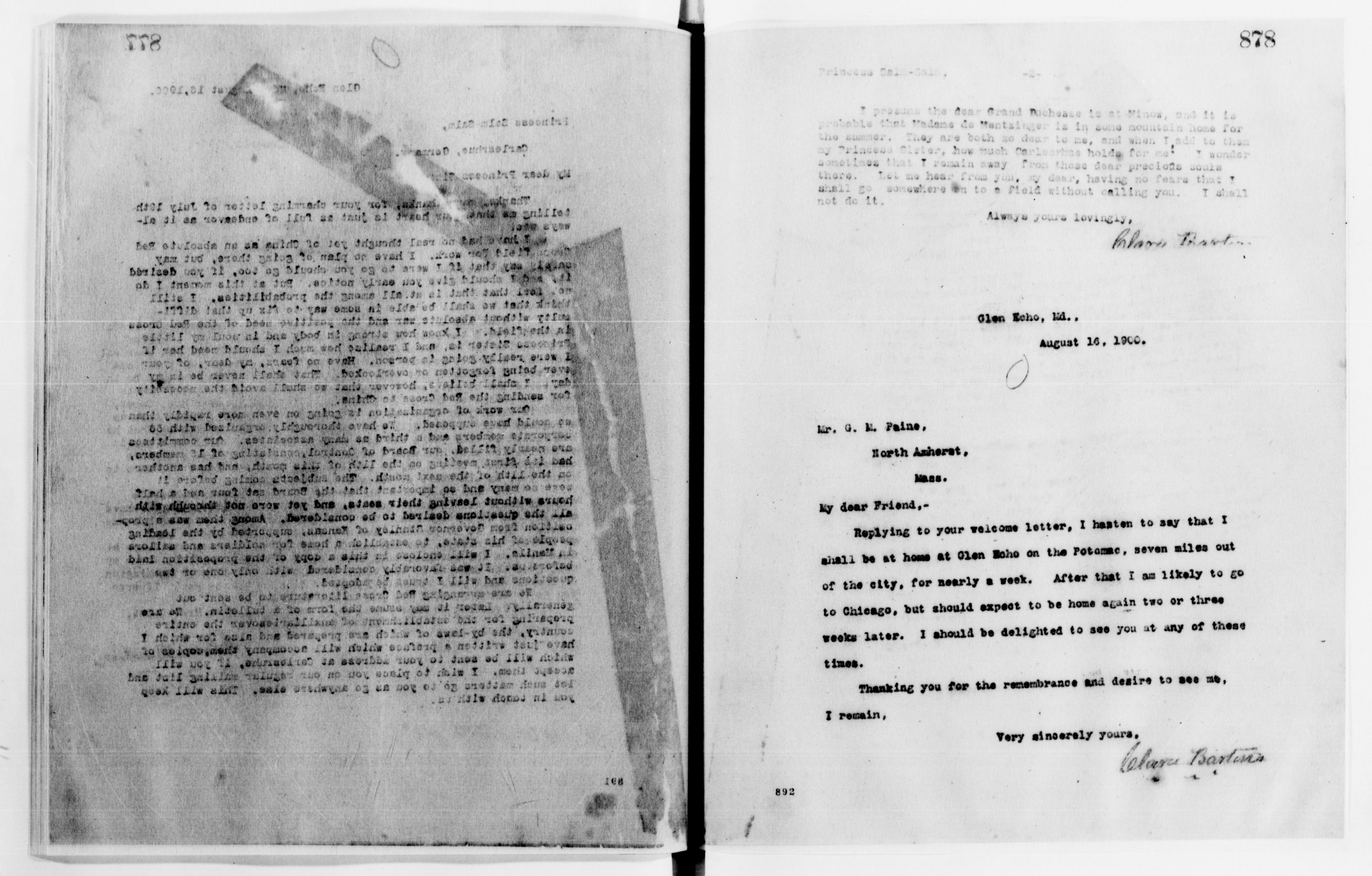 Scanned image of the current content page