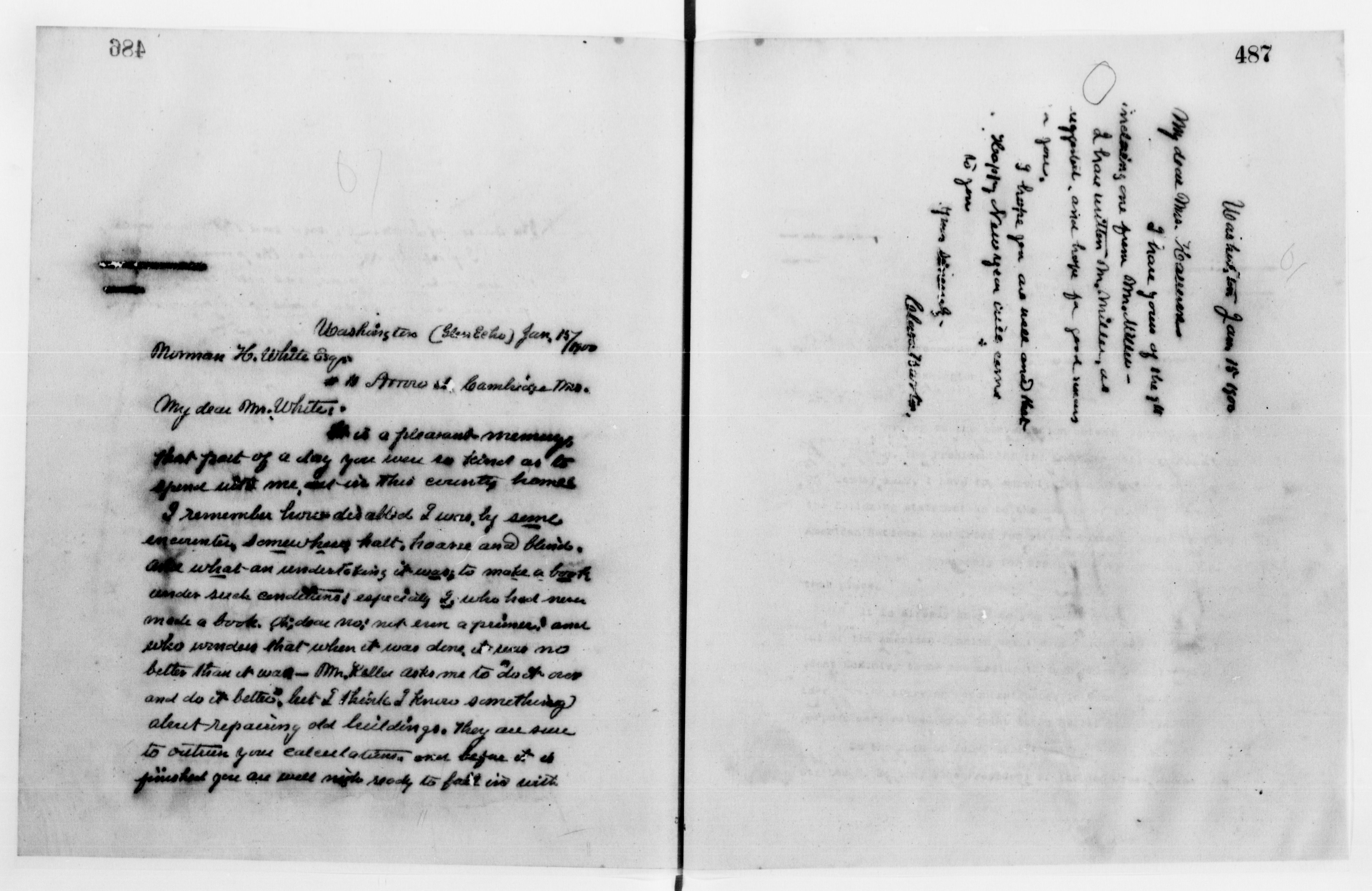 Scanned image of the current content page