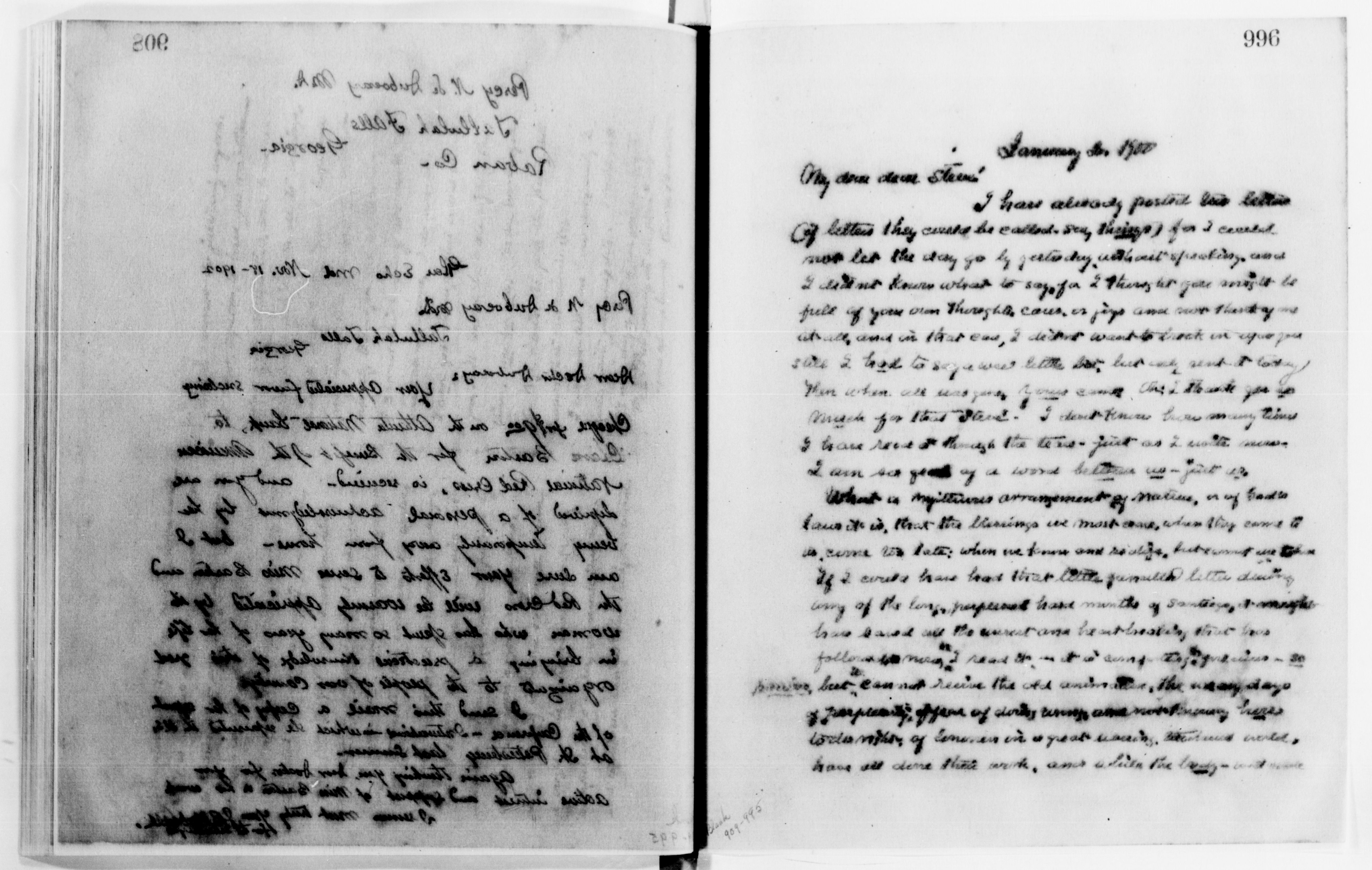 Scanned image of the current content page